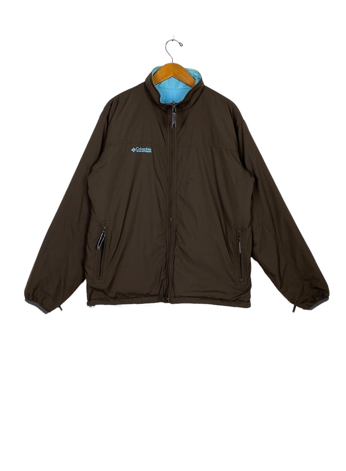 Columbia Rare‼️ Riversible Columbia Jacket Primaloft Script Logo Size US L / EU 52-54 / 3 - 6 Thumbnail
