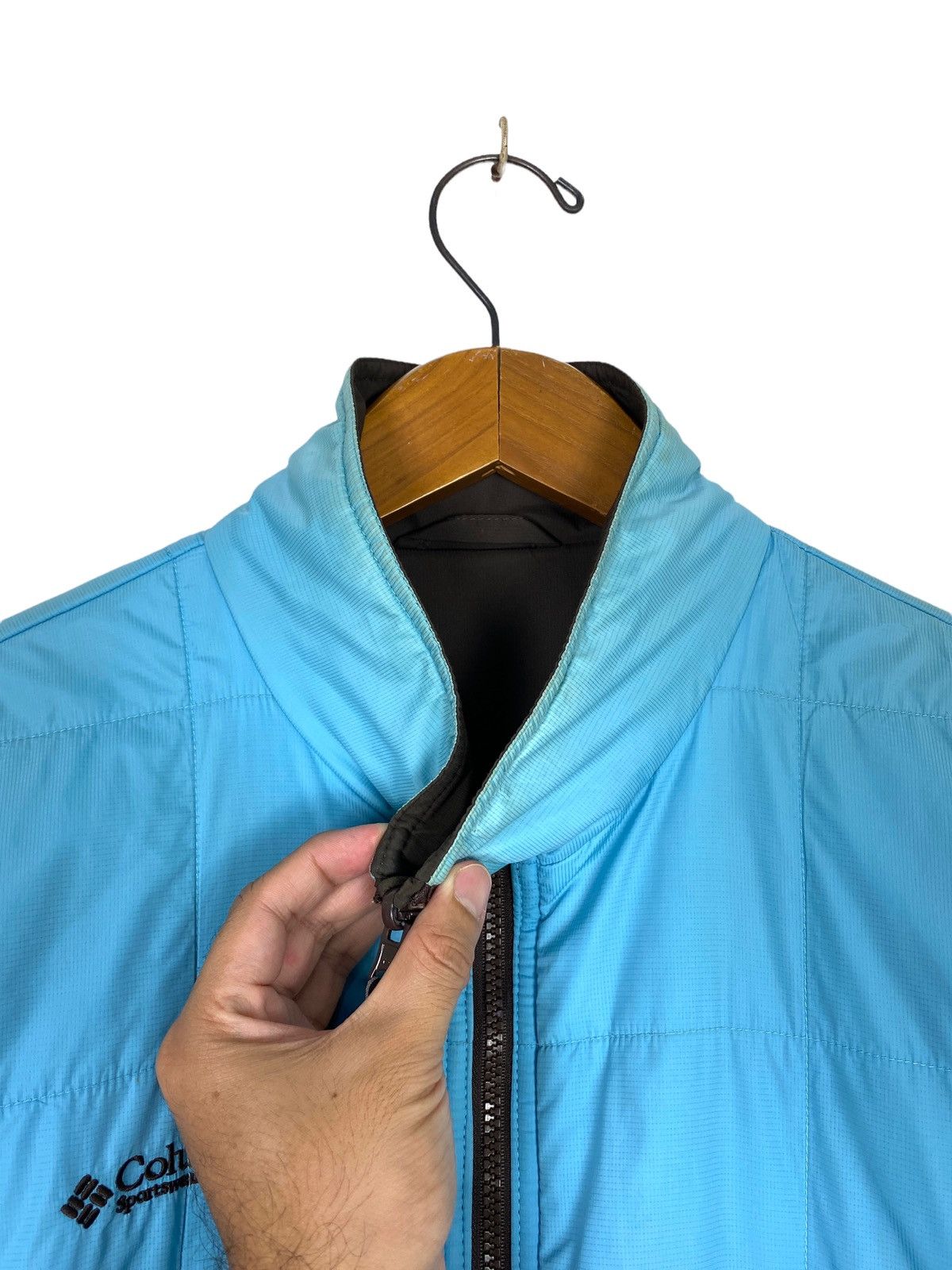Columbia Rare‼️ Riversible Columbia Jacket Primaloft Script Logo Size US L / EU 52-54 / 3 - 13 Thumbnail