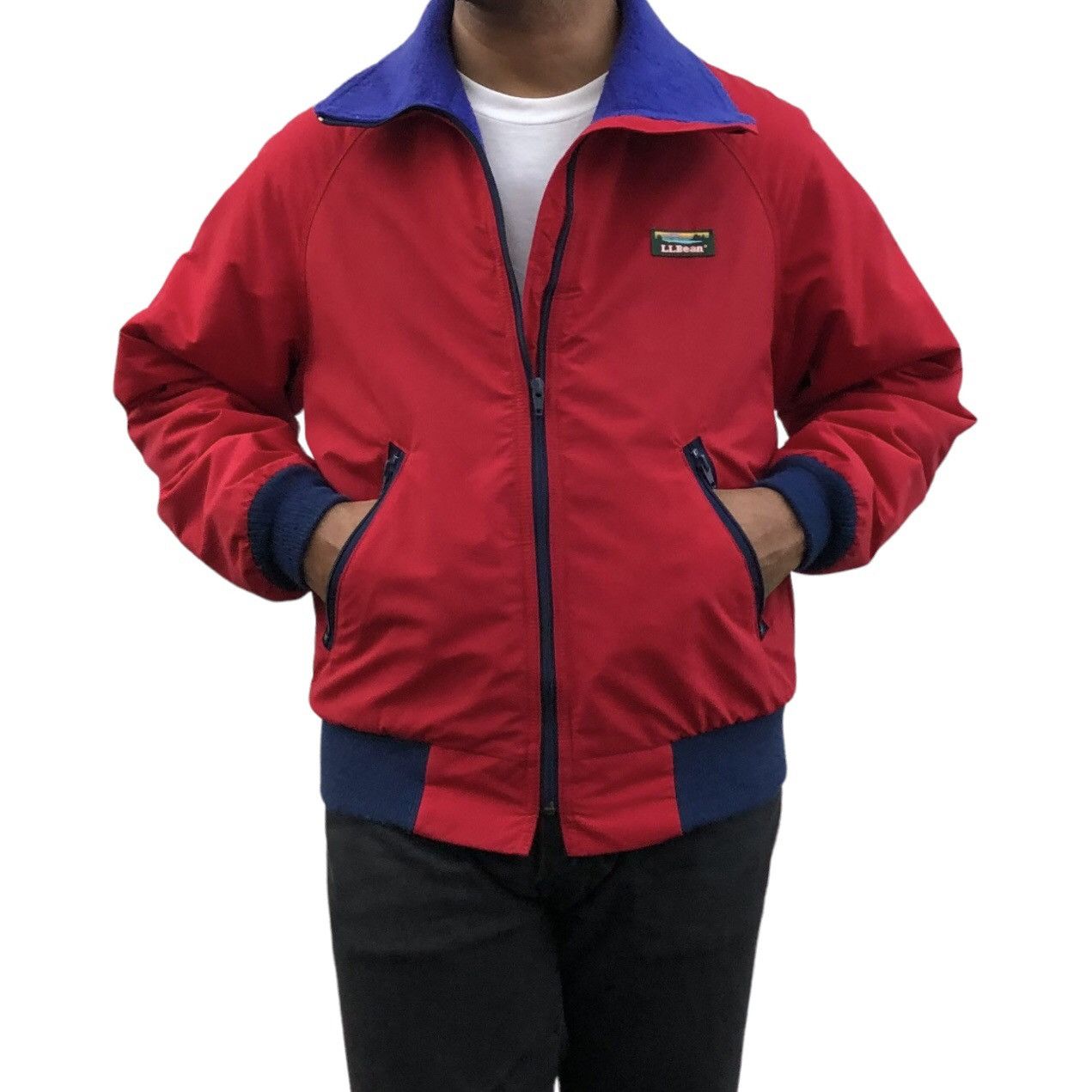 L.L. Bean Vintage L. L. Bean Polarplus Fleece Lined Bomber Jacket 🇺🇸 Size US M / EU 48-50 / 2 - 3 Thumbnail