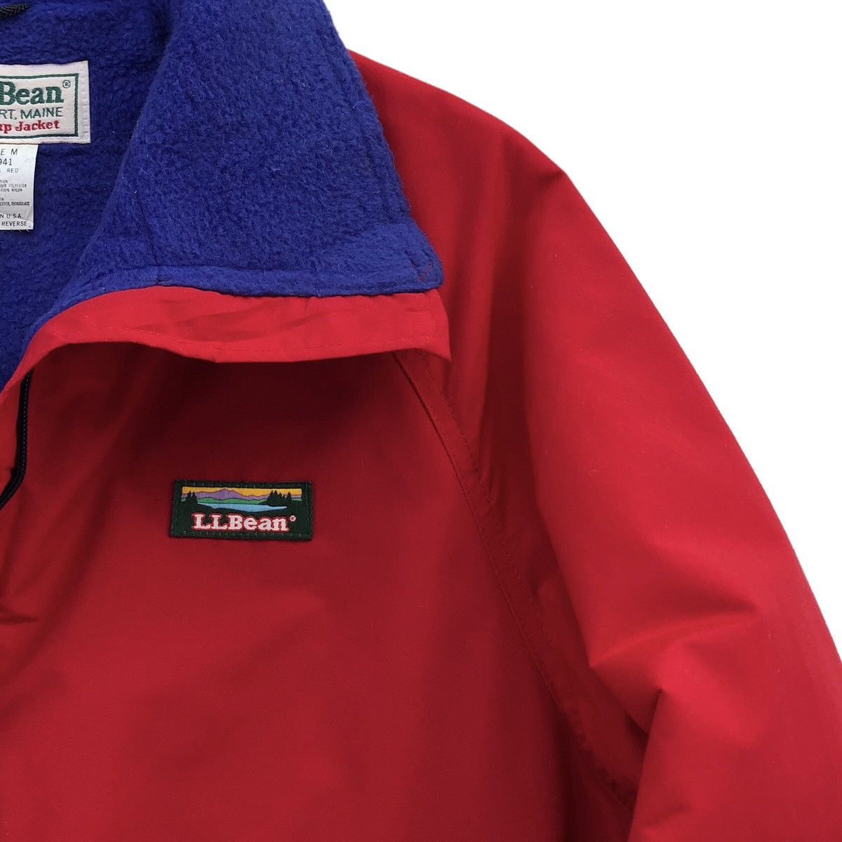 L.L. Bean Vintage L. L. Bean Polarplus Fleece Lined Bomber Jacket 🇺🇸 Size US M / EU 48-50 / 2 - 10 Thumbnail