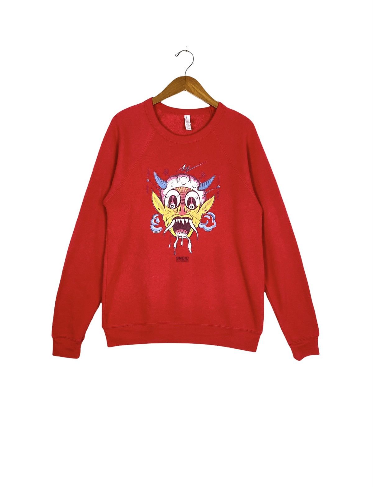 Other Rare‼️ Bella Canvas Devil Logo Medium Size Sweatshirt Size US M / EU 48-50 / 2 - 1 Thumbnail