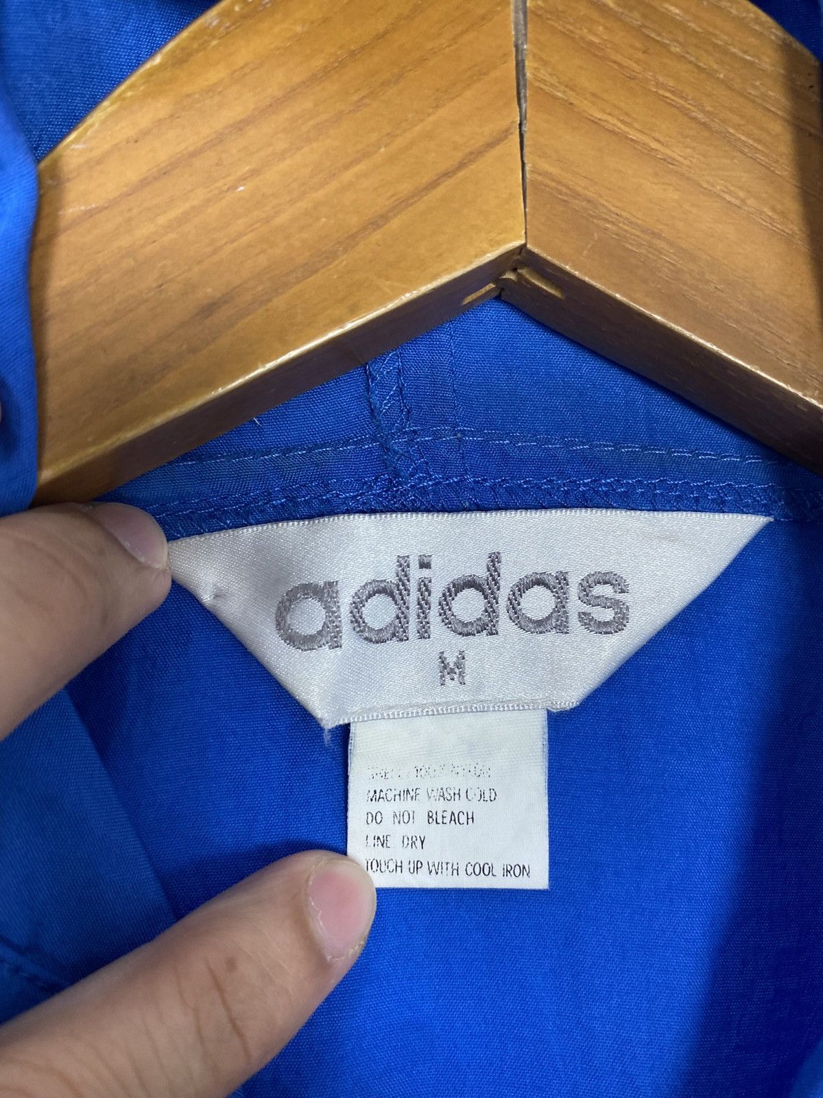 Adidas Rare‼️ Vintage Adidas Trefoil Hoodie Big Logo Size US L / EU 52-54 / 3 - 5 Thumbnail