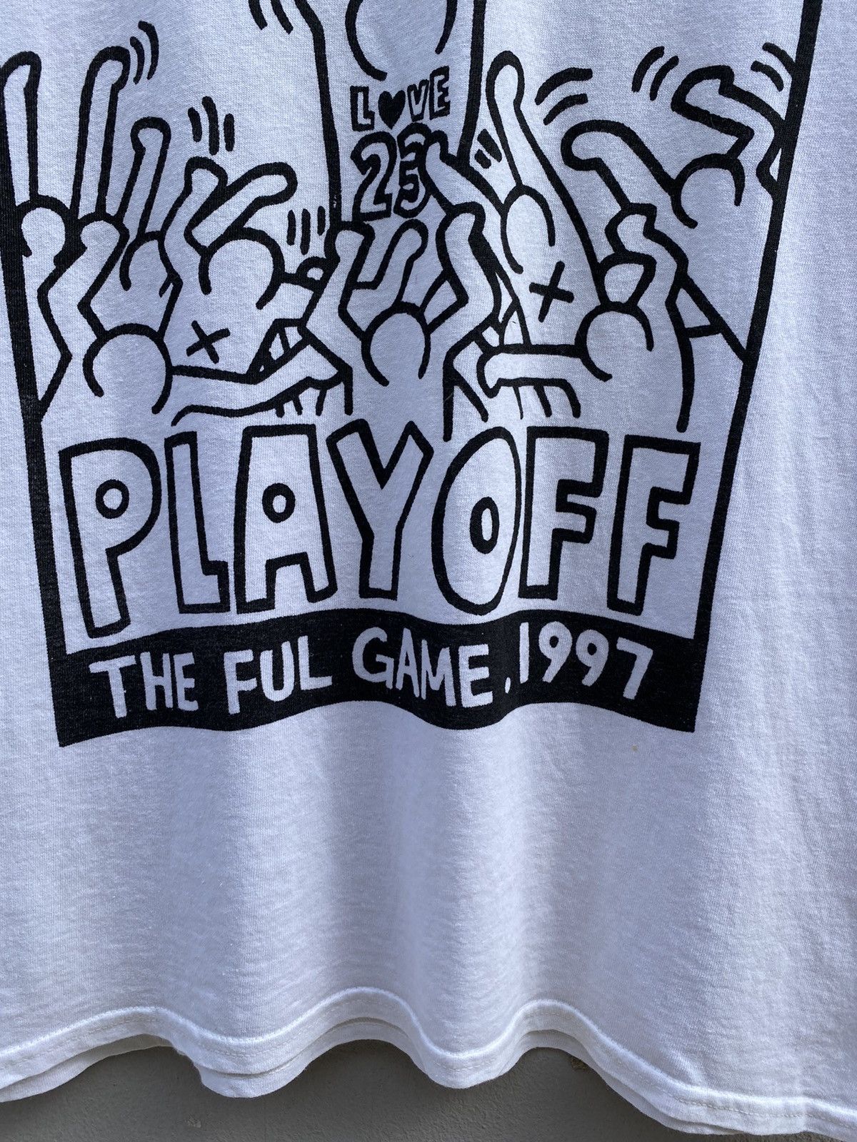 Jordan Brand × Keith Haring × NBA 💥STEAL💥Keith Haring x Air Jordan Shoes The Ful Game 1997 Size US M / EU 48-50 / 2 - 5 Thumbnail