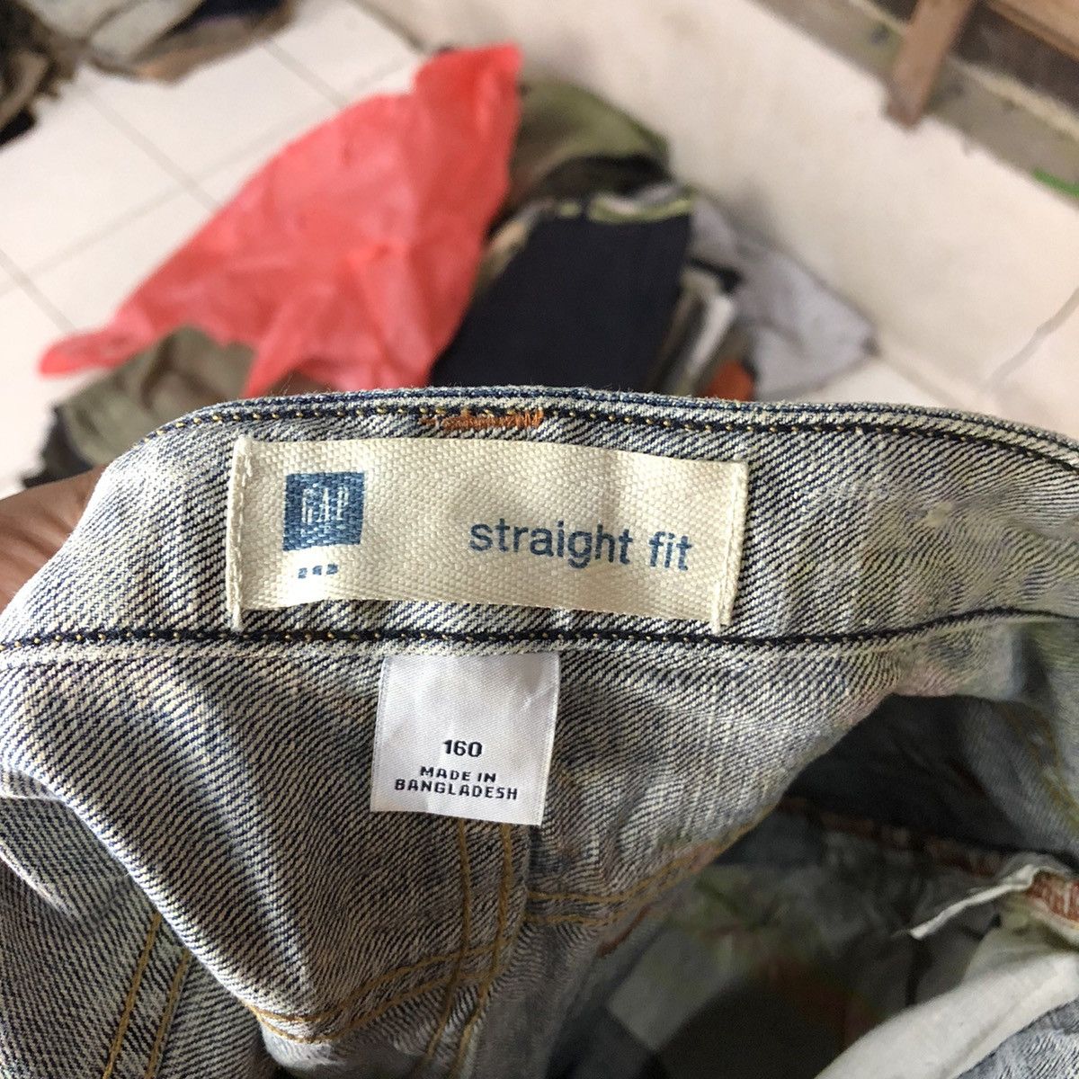 Gap Gap Blue Distressed Denim Pants #5741 Size US 28 / EU 44 - 16 Thumbnail