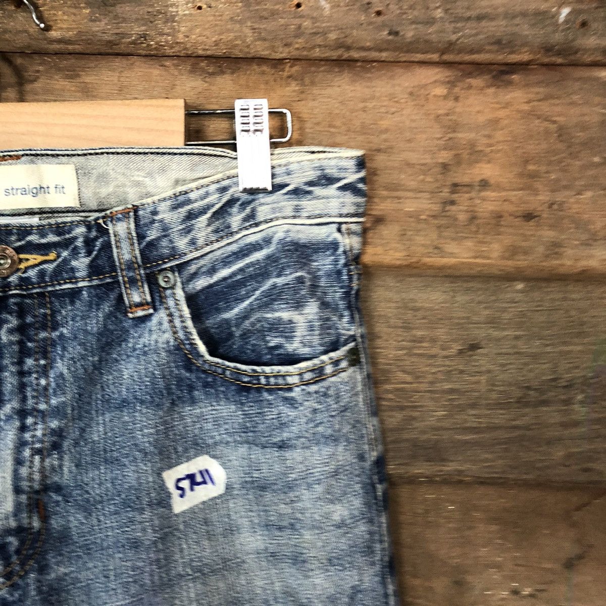 Gap Gap Blue Distressed Denim Pants #5741 Size US 28 / EU 44 - 5 Thumbnail