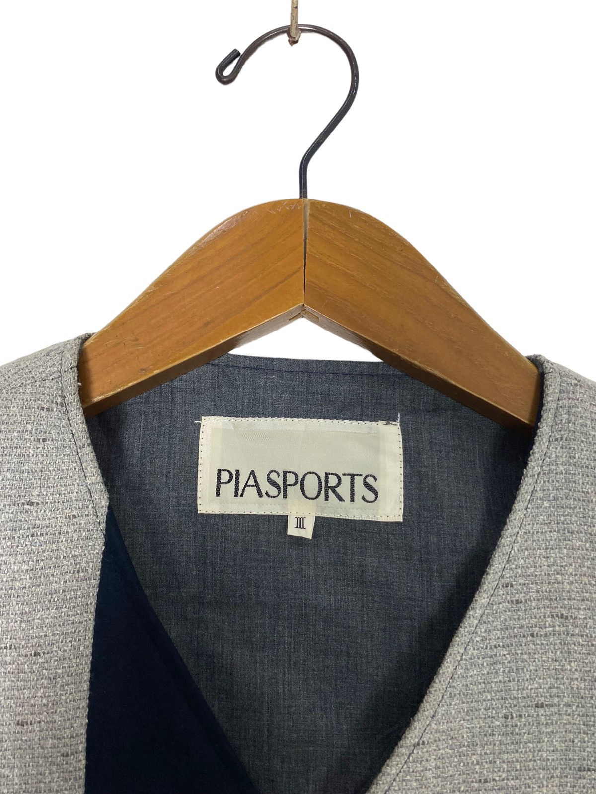 Japanese Brand Vtg Pia Sport Wool Vest Patchwork Design Multicolor Japan Size US S / EU 44-46 / 1 - 4 Thumbnail