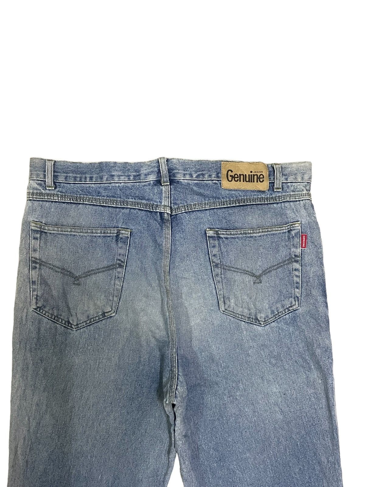 Japanese Brand Japanese Brand Genuine Loose Fit Distressed Tappered Jeans Size US 37 - 8 Thumbnail