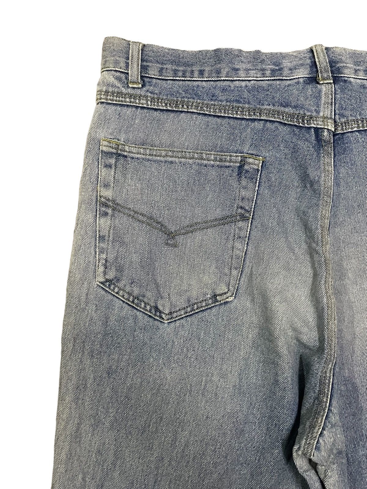 Japanese Brand Japanese Brand Genuine Loose Fit Distressed Tappered Jeans Size US 37 - 10 Thumbnail