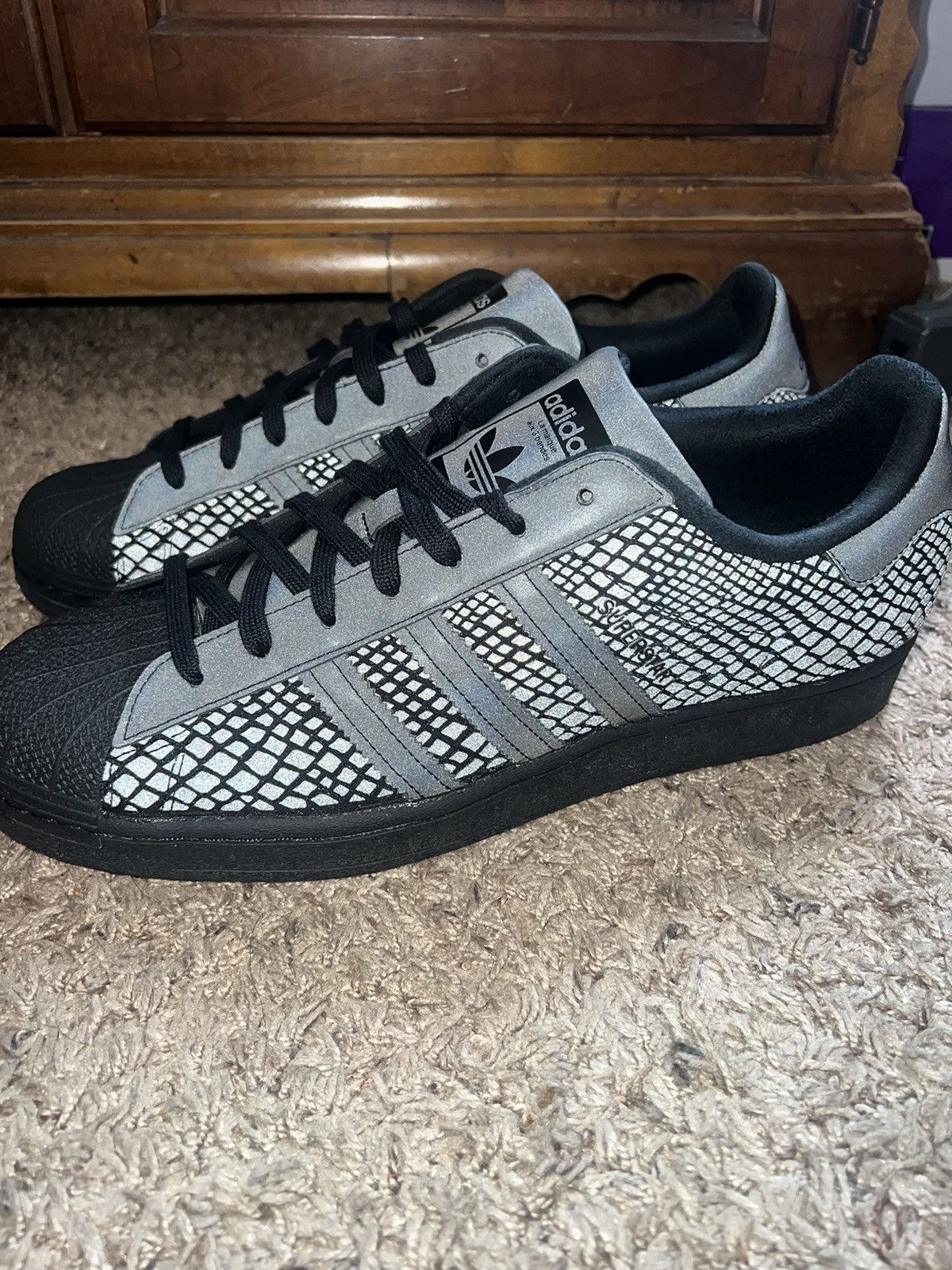 Adidas Adidas x ATMOS R-SNK Superstar 2020 Size US 12 / EU 45 - 4 Thumbnail