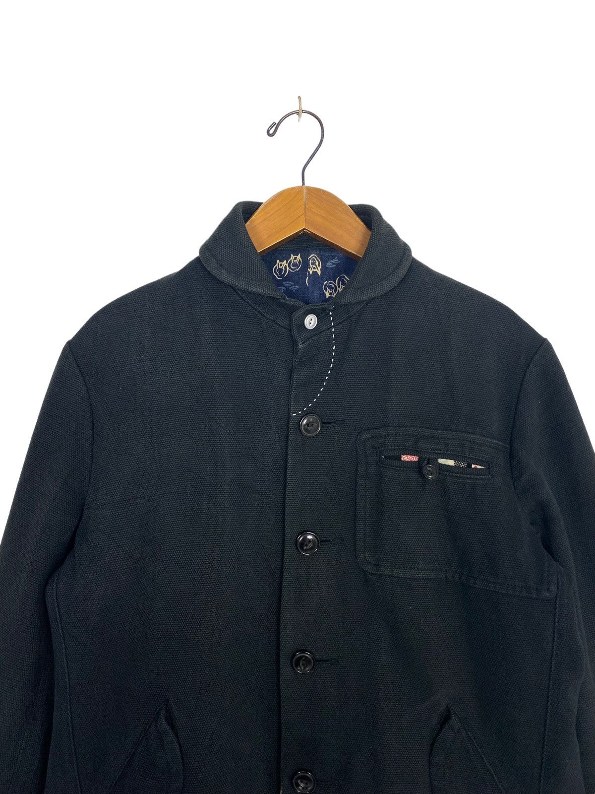 Japanese Brand Rare‼️ Vintage Ppfm Chore Jacket Indigo Blue Made in Japan Size US M / EU 48-50 / 2 - 4 Thumbnail