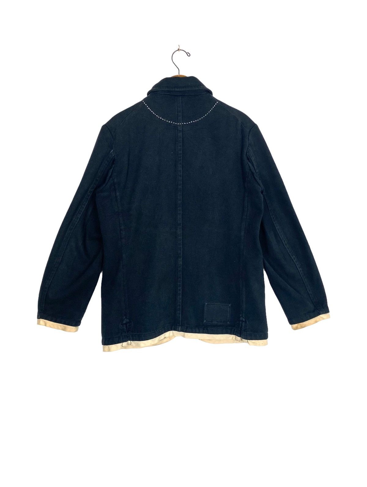 Japanese Brand Rare‼️ Vintage Ppfm Chore Jacket Indigo Blue Made in Japan Size US M / EU 48-50 / 2 - 5 Thumbnail