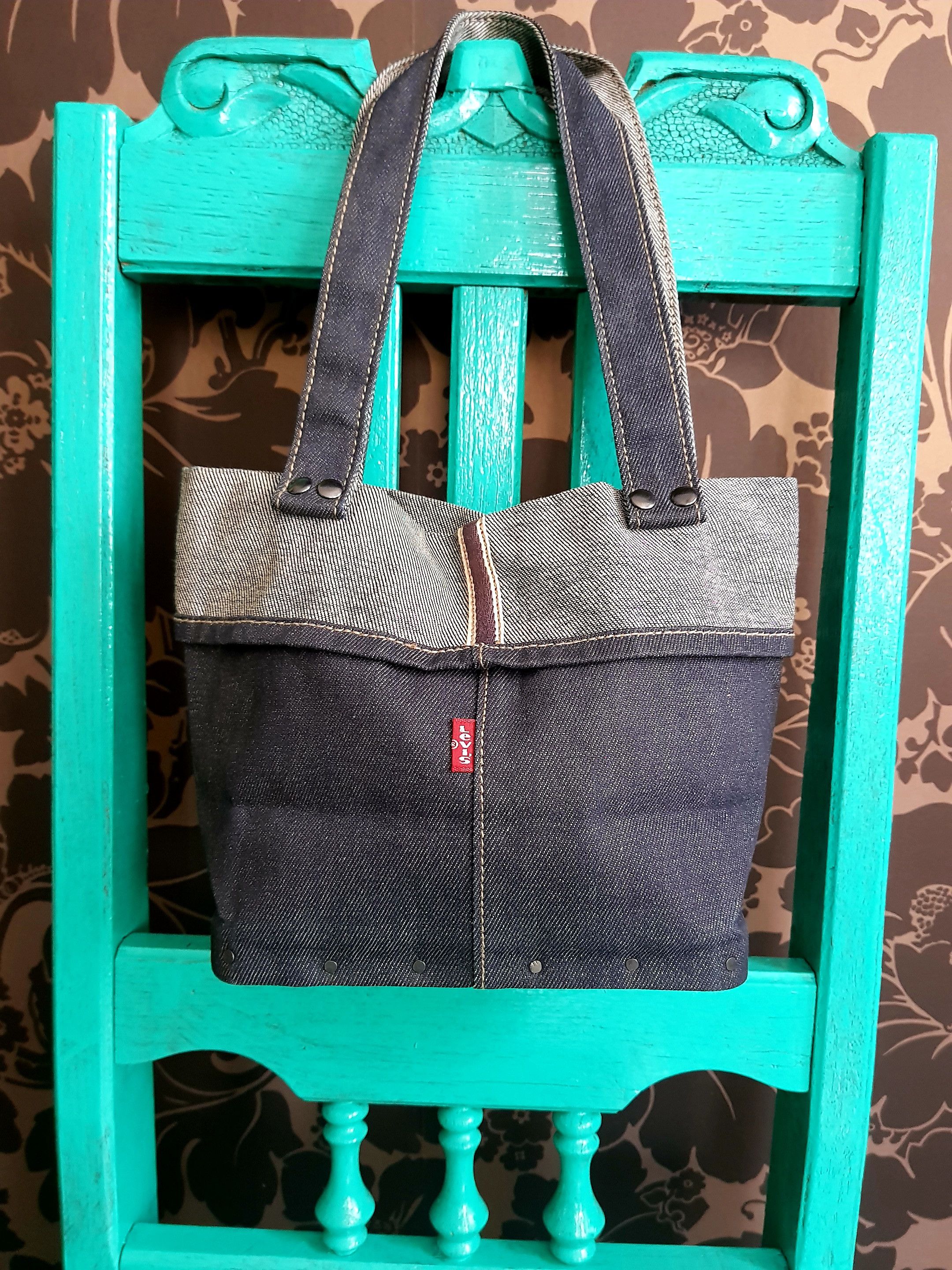 Levi's Levi's custom from denim jean vintage Tote Bag Size ONE SIZE - 1 Thumbnail