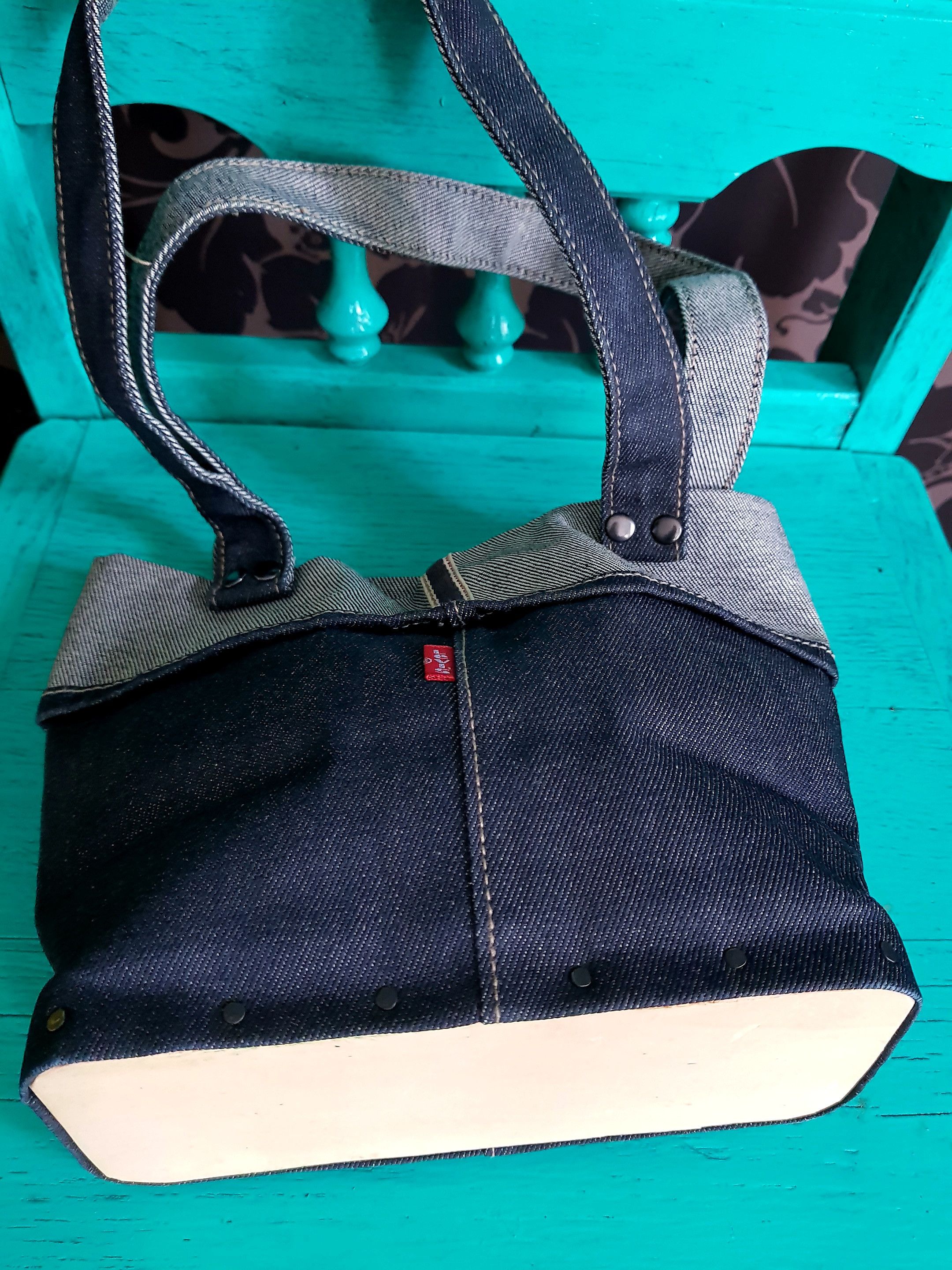 Levi's Levi's custom from denim jean vintage Tote Bag Size ONE SIZE - 2 Thumbnail