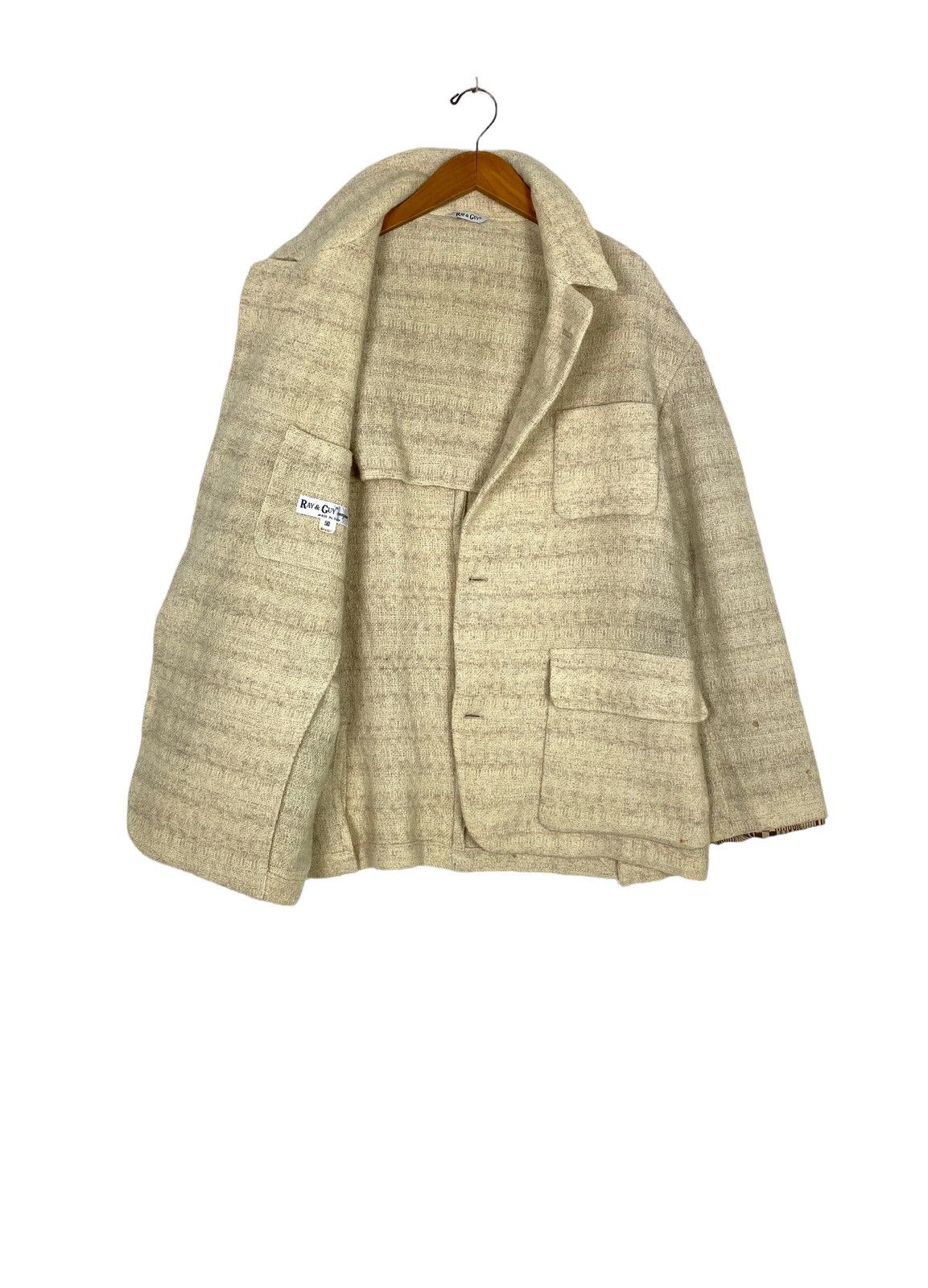 Vintage Rare‼️ Ray and Guy Company Sheep Wool Coat Made in Italy Size US L / EU 52-54 / 3 - 2 Thumbnail