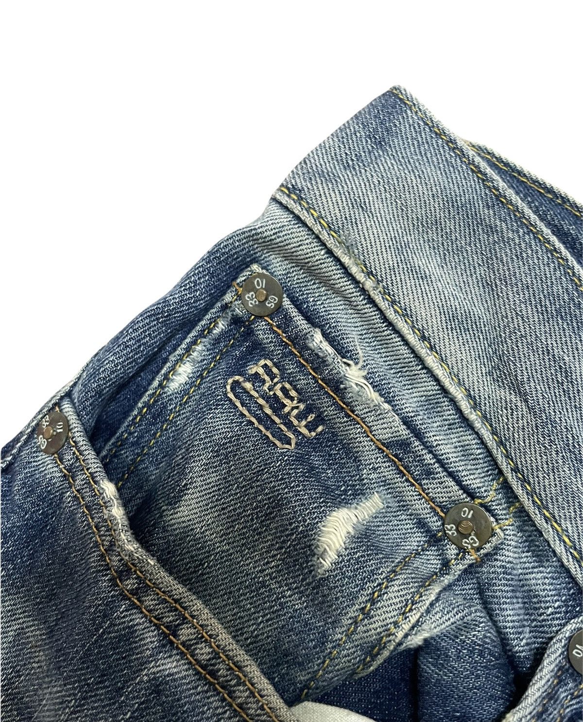 G-Star G-Star Raw 3301 Aging Faded Distressed Denim Size US 31 - 5 Thumbnail