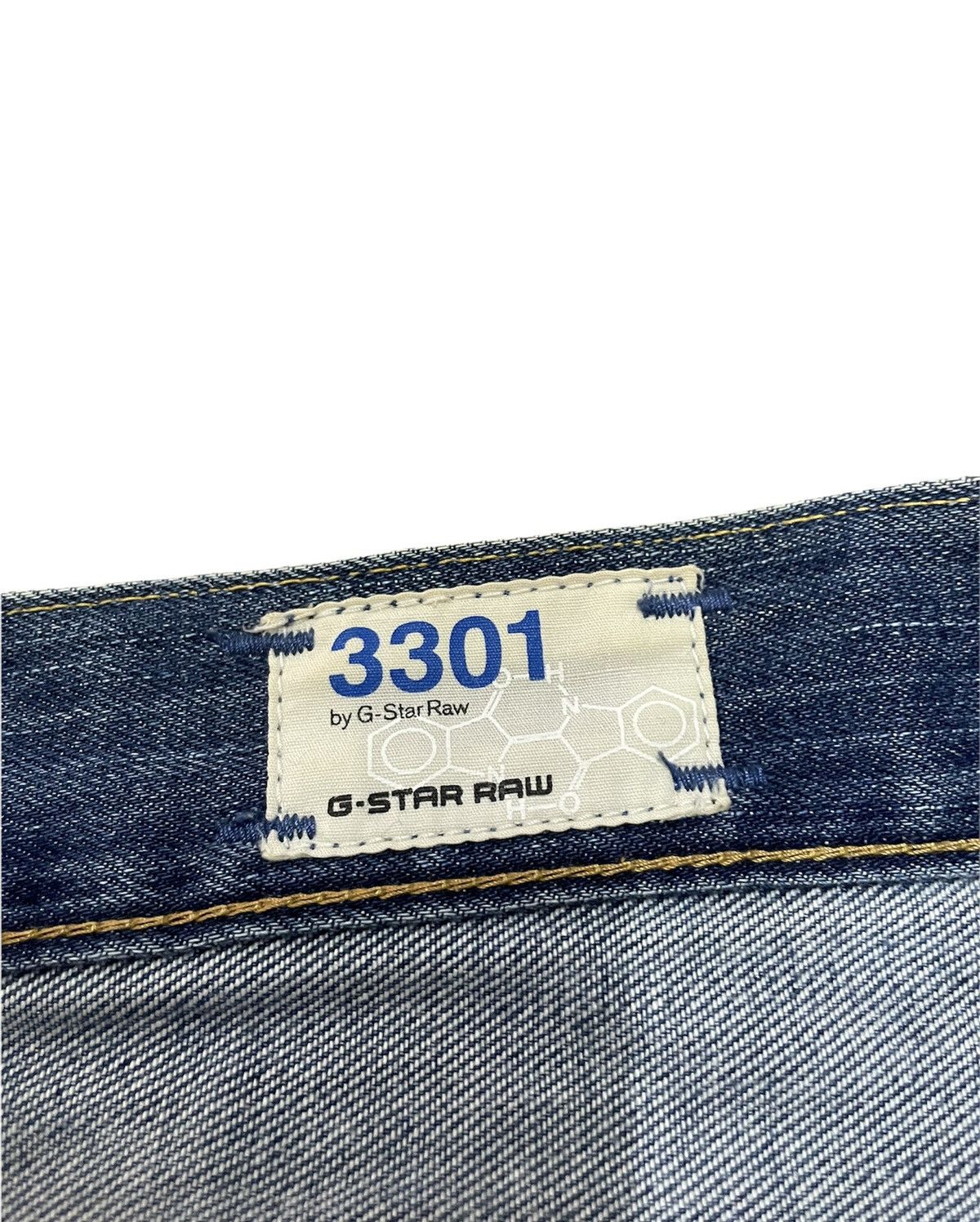 G-Star G-Star Raw 3301 Aging Faded Distressed Denim Size US 31 - 6 Thumbnail