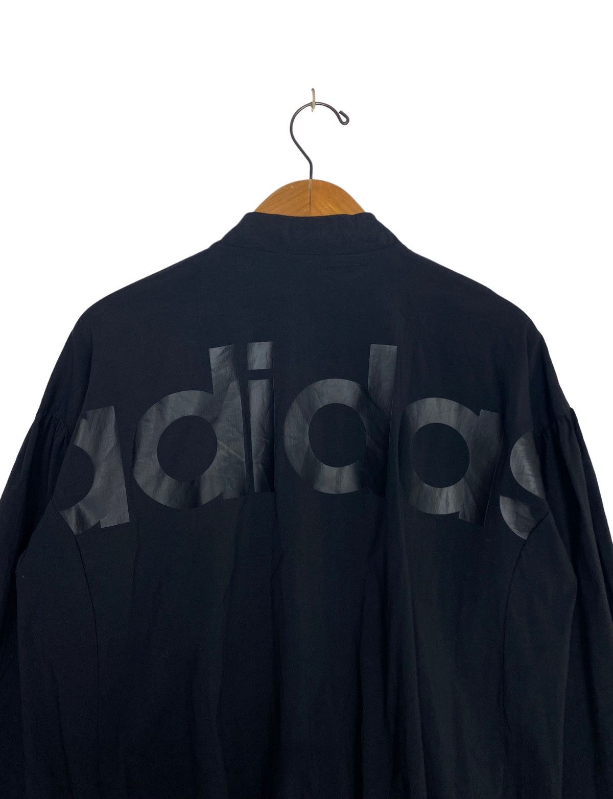 Adidas Adidas Zipper Nylon Jacket Spellout Embroidery Small Logo Size M / US 6-8 / IT 42-44 - 2 Thumbnail