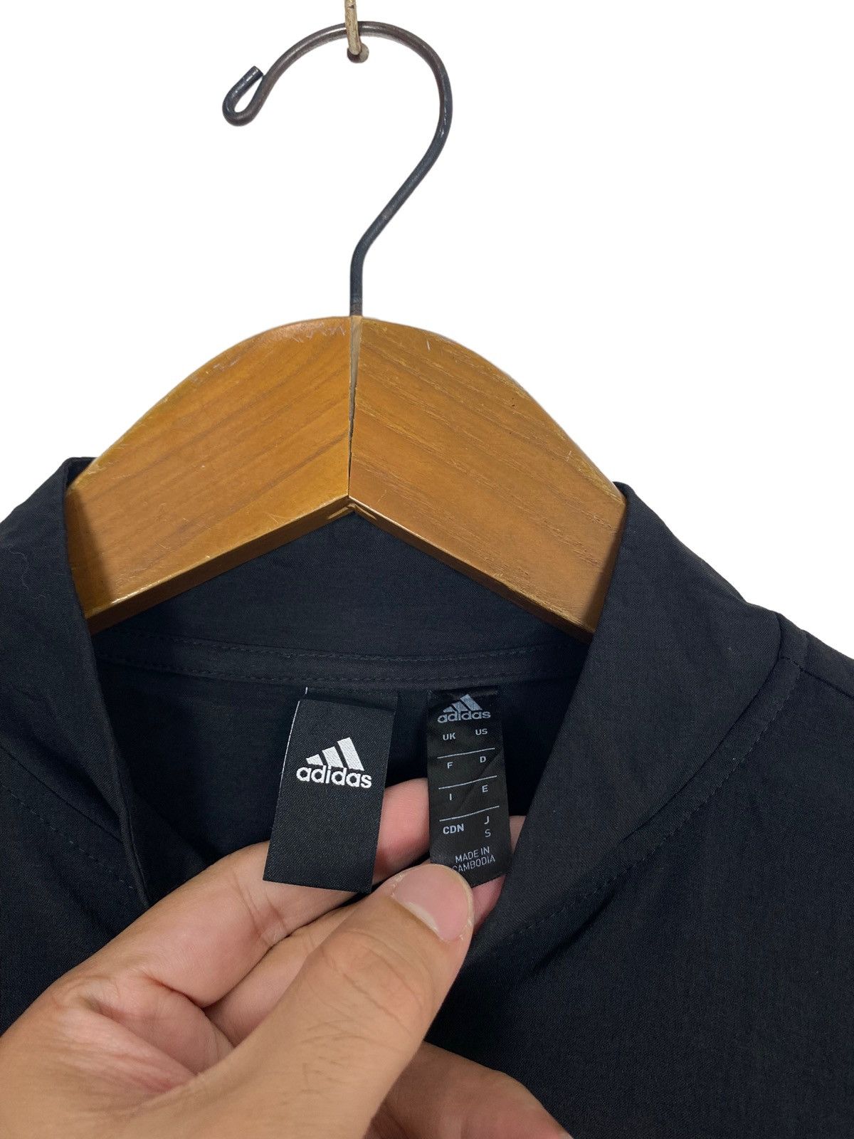 Adidas Adidas Zipper Nylon Jacket Spellout Embroidery Small Logo Size M / US 6-8 / IT 42-44 - 5 Thumbnail