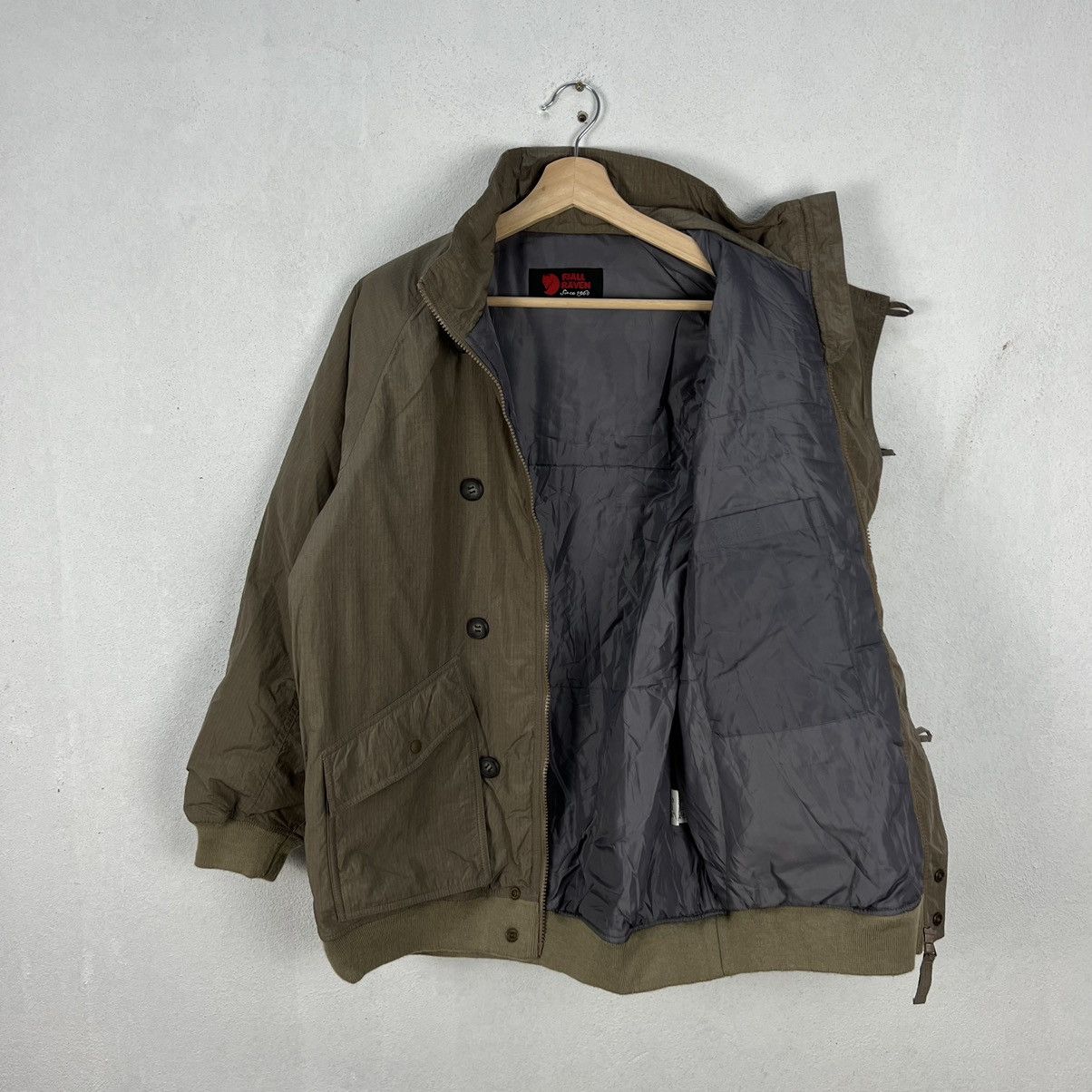 Fjallraven VINTAGE FJALLRAVEN BOMBER STYLE JACKET Size US M / EU 48-50 / 2 - 10 Thumbnail