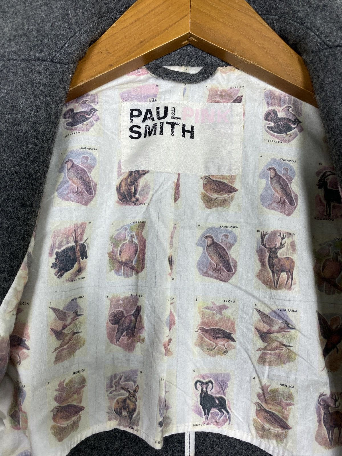Rare‼️Paul Smith Pink Pea Coat Small Size