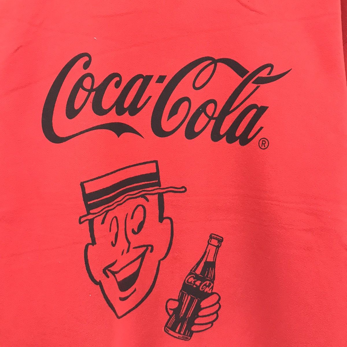 Coca Cola × Japanese Brand × Vintage Vintage Coca Cola Coke Big Logo Sweatshirt Size US L / EU 52-54 / 3 - 3 Thumbnail