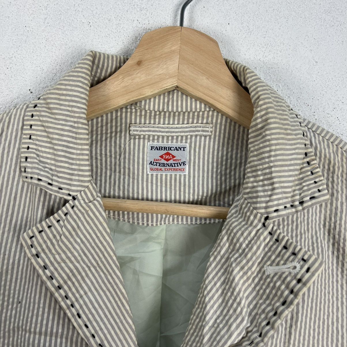Japanese Brand HIKORY CROPPED JACKET FABRICANTALTERNATIVE GLOBAL EXPERIENCE Size US M / EU 48-50 / 2 - 6 Thumbnail
