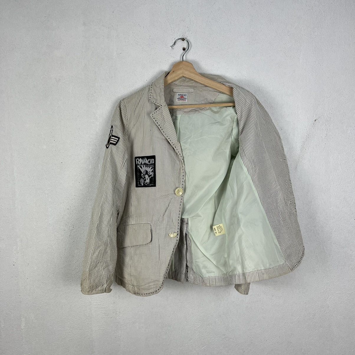 Japanese Brand HIKORY CROPPED JACKET FABRICANTALTERNATIVE GLOBAL EXPERIENCE Size US M / EU 48-50 / 2 - 9 Thumbnail