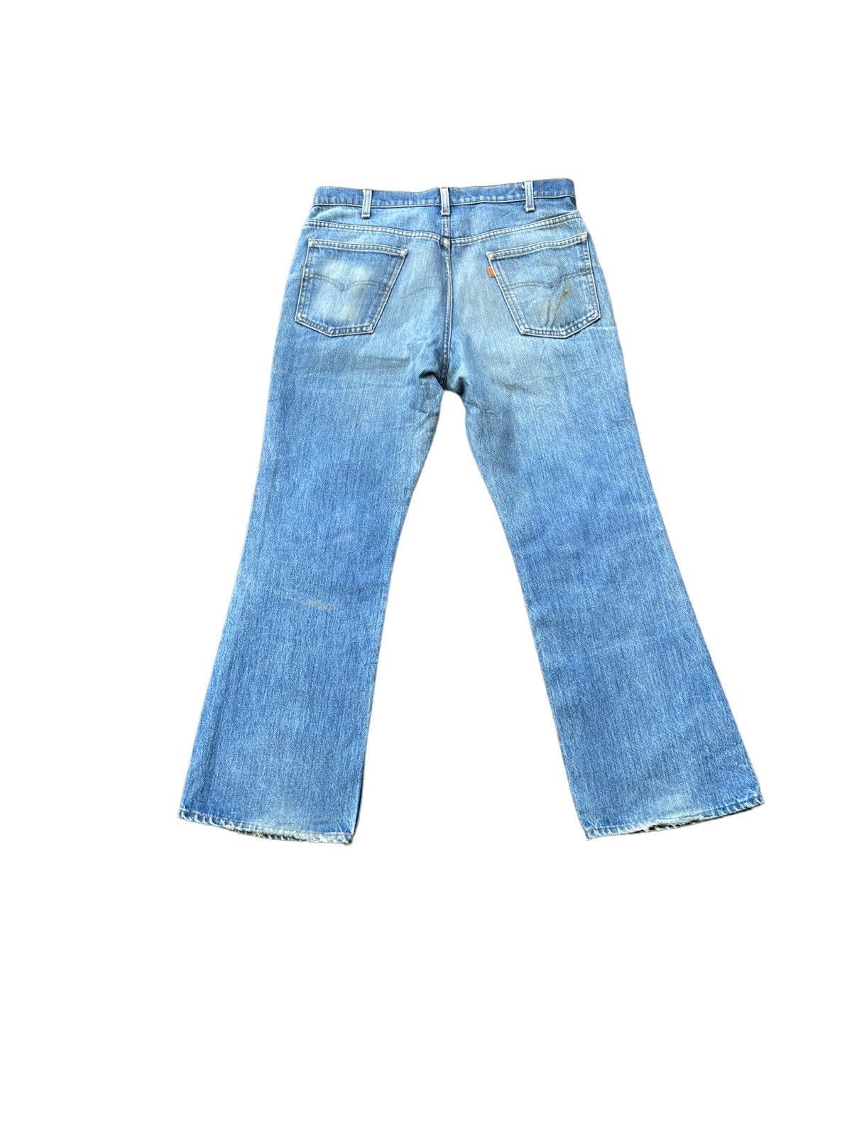 Levi's Vintage 1985 Levis 517 e Orange Tag Distresed Size US 35 - 7 Thumbnail