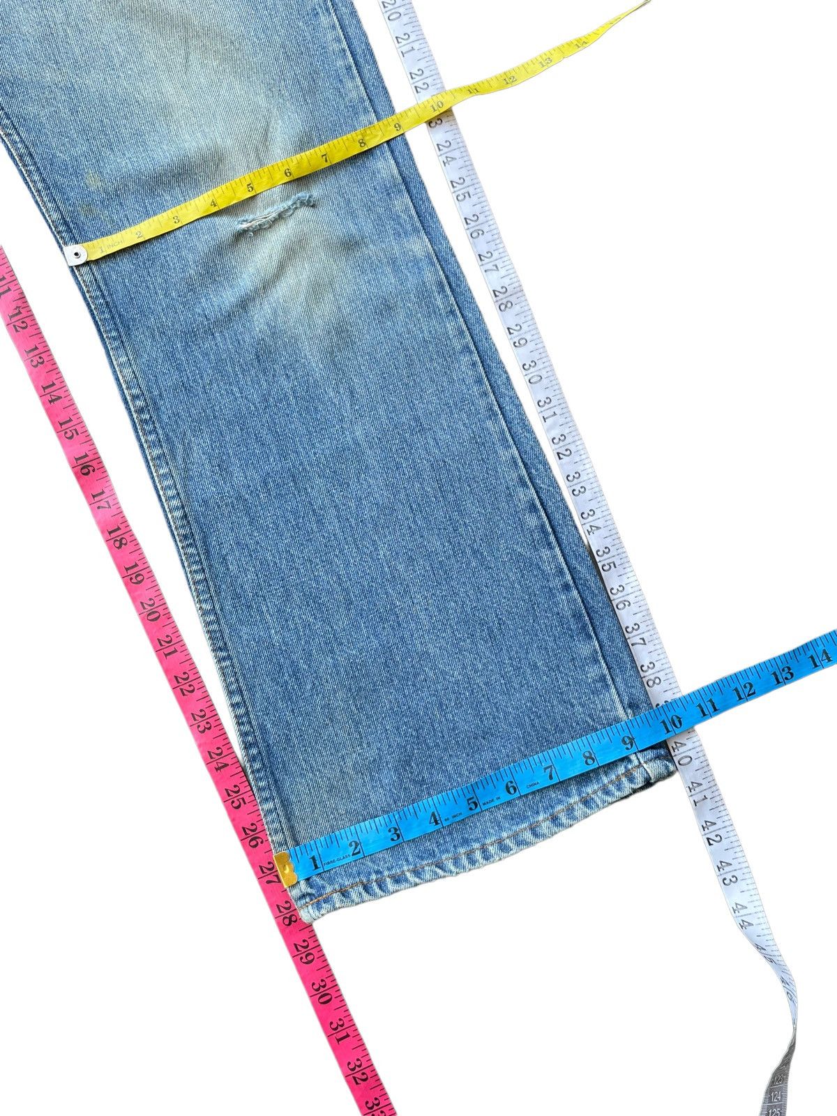 Levi's Vintage 1985 Levis 517 e Orange Tag Distresed Size US 35 - 22 Thumbnail