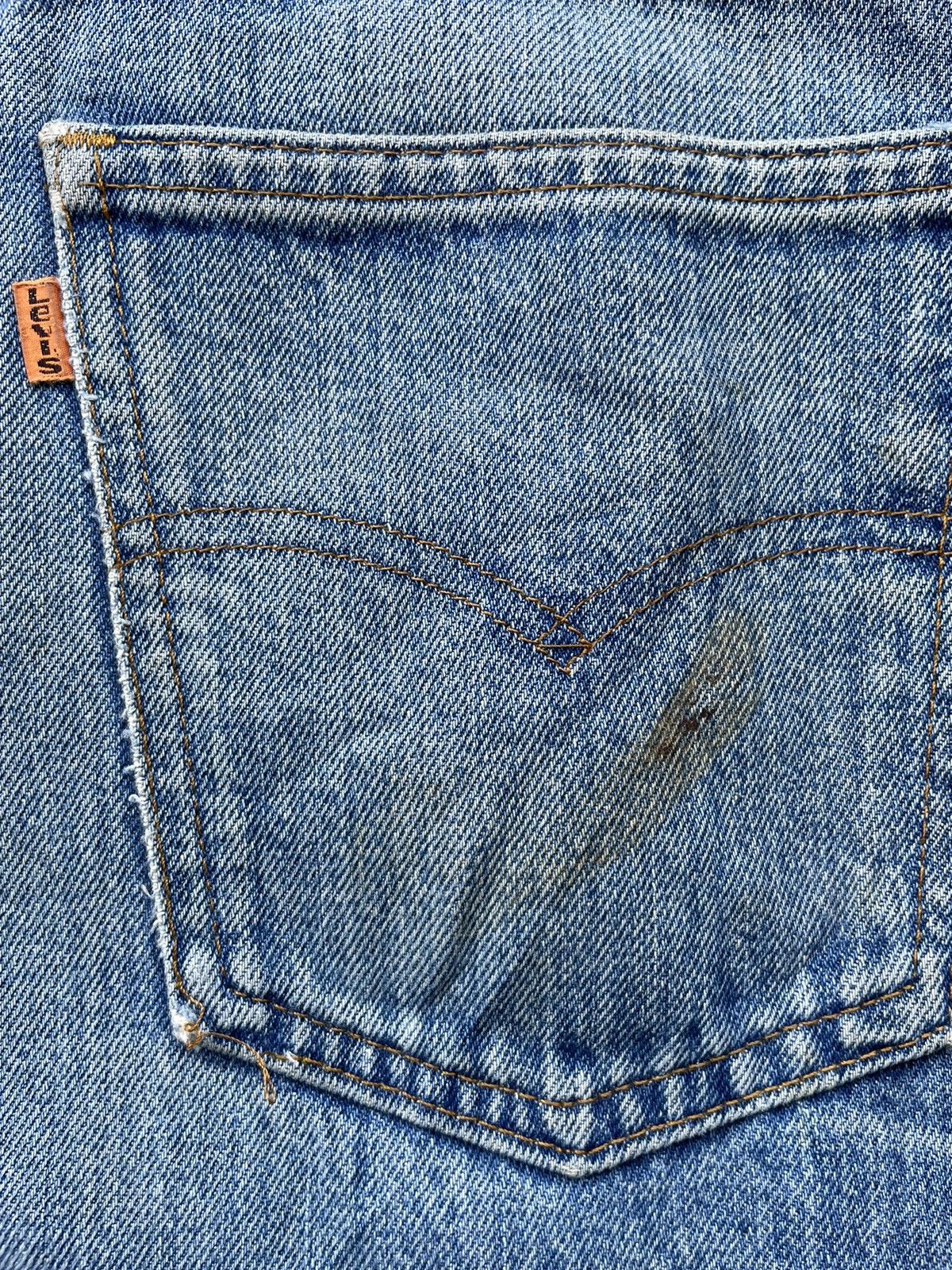 Levi's Vintage 1985 Levis 517 e Orange Tag Distresed Size US 35 - 12 Thumbnail