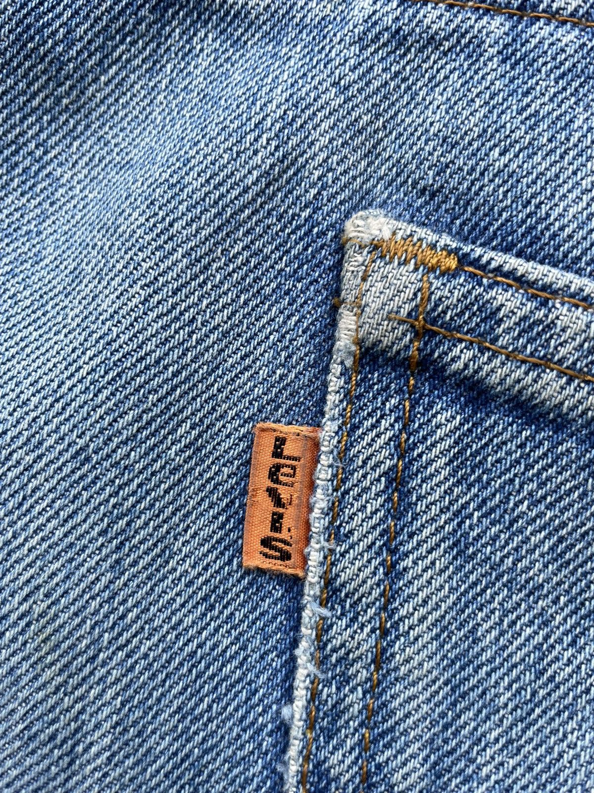 Levi's Vintage 1985 Levis 517 e Orange Tag Distresed Size US 35 - 11 Thumbnail