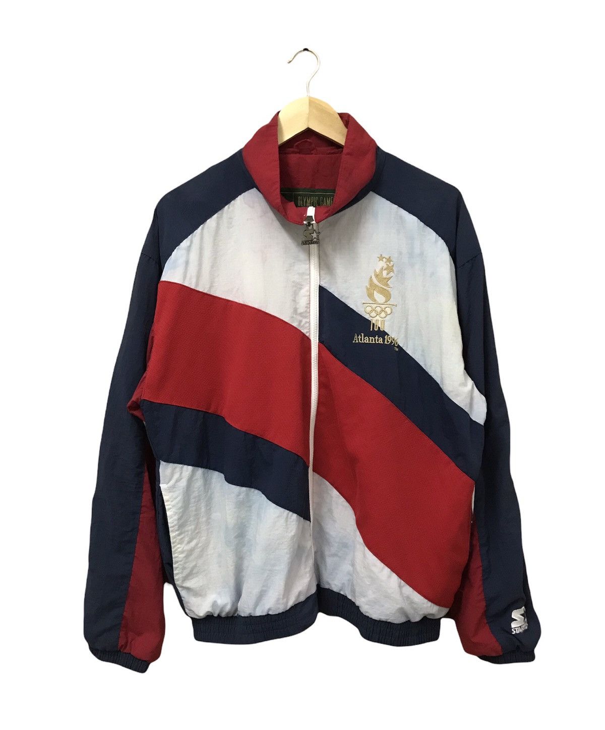 Starter Vintage 90s Atlanta Olympic Game by Starter Big Logo Jackets Size US M / EU 48-50 / 2 - 2 Thumbnail