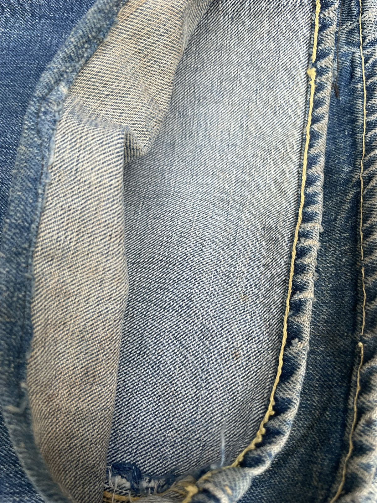 Japanese Brand × Vintage Vintage Bigstone Wide Leg Distressed Denim Size US 29 - 14 Thumbnail