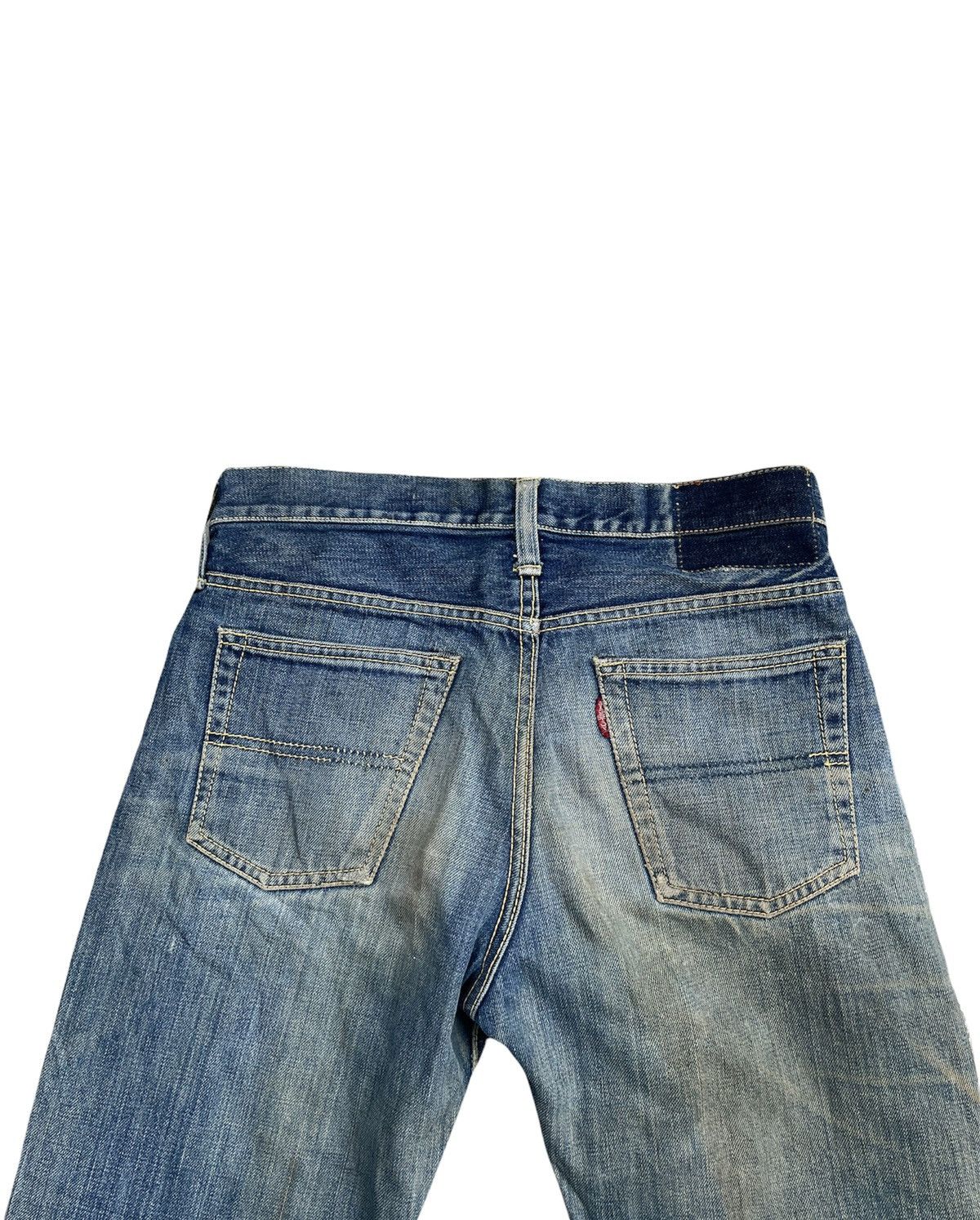 Japanese Brand × Vintage Vintage Bigstone Wide Leg Distressed Denim Size US 29 - 12 Thumbnail