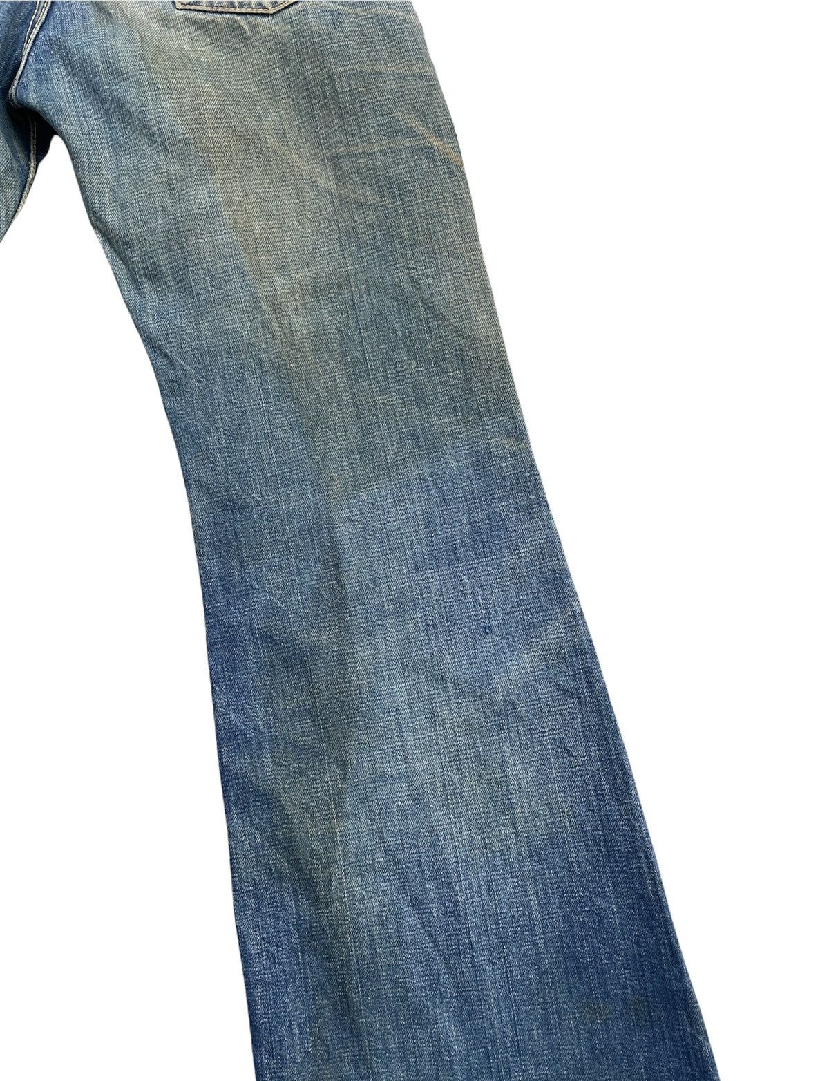 Japanese Brand × Vintage Vintage Bigstone Wide Leg Distressed Denim Size US 29 - 11 Thumbnail