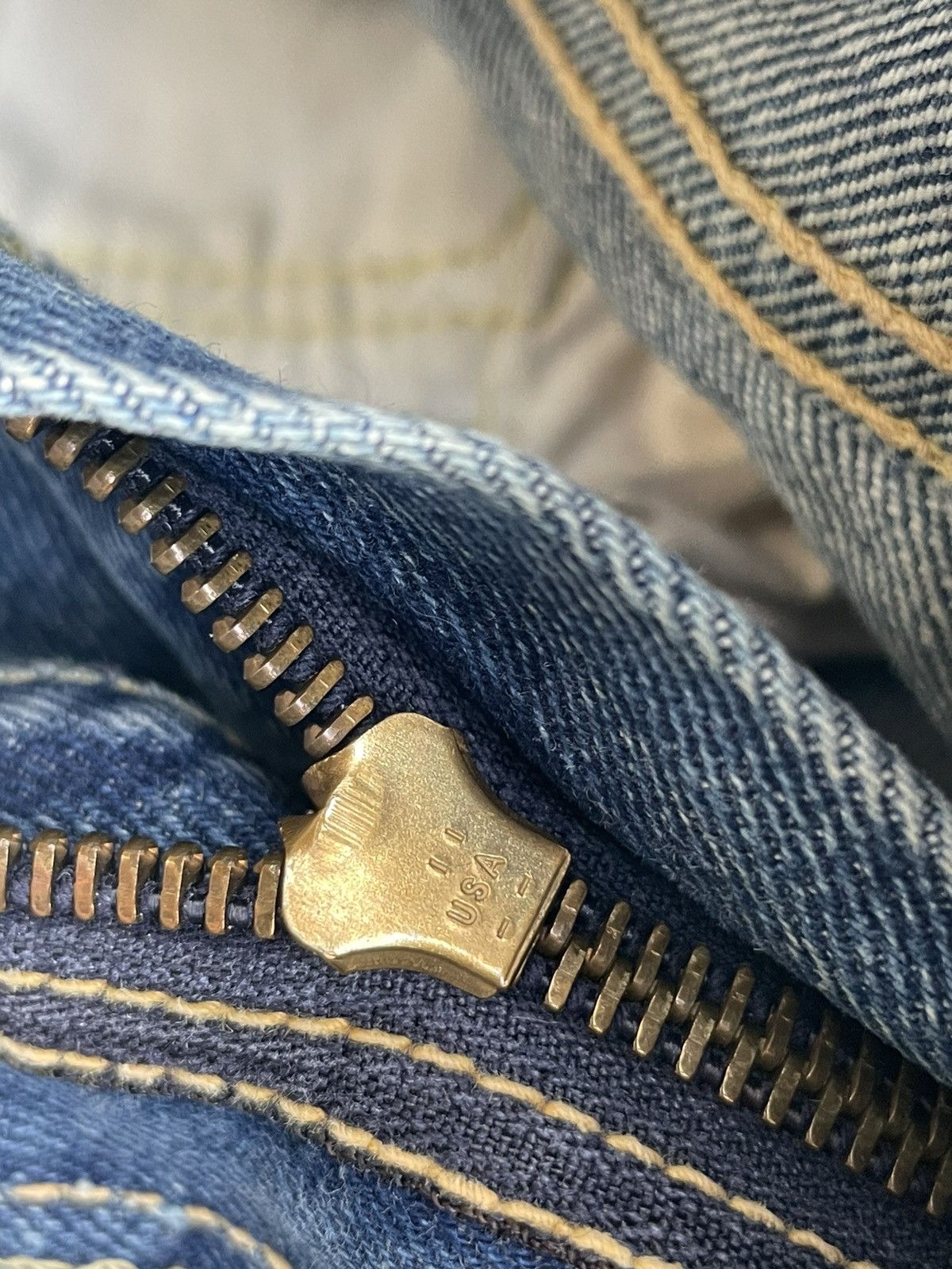 Japanese Brand × Vintage Vintage Bigstone Wide Leg Distressed Denim Size US 29 - 18 Thumbnail