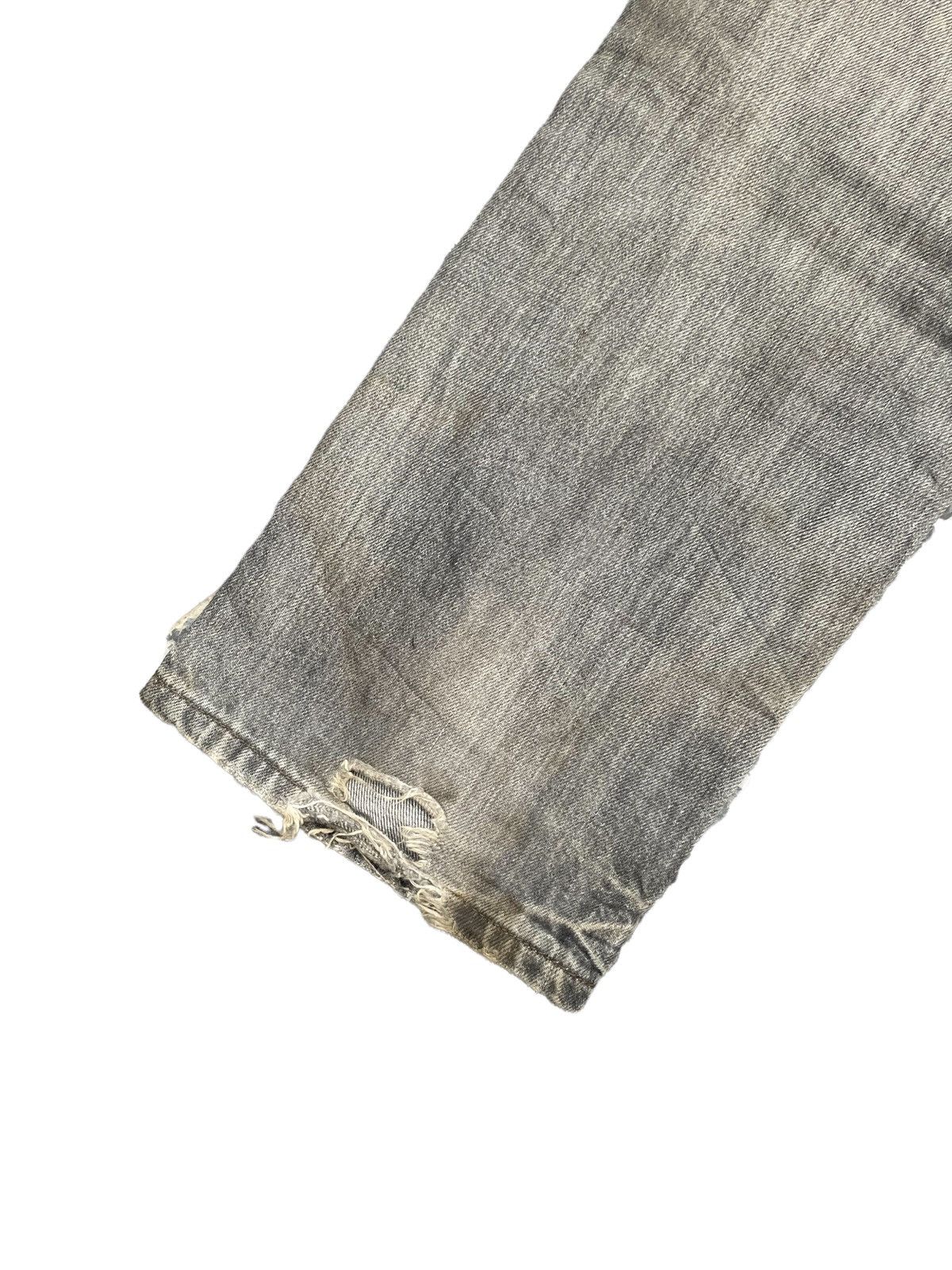 Levi's × Vintage Vintage Levis 501 e Distresed Rework Denim Size US 30 / EU 46 - 10 Thumbnail
