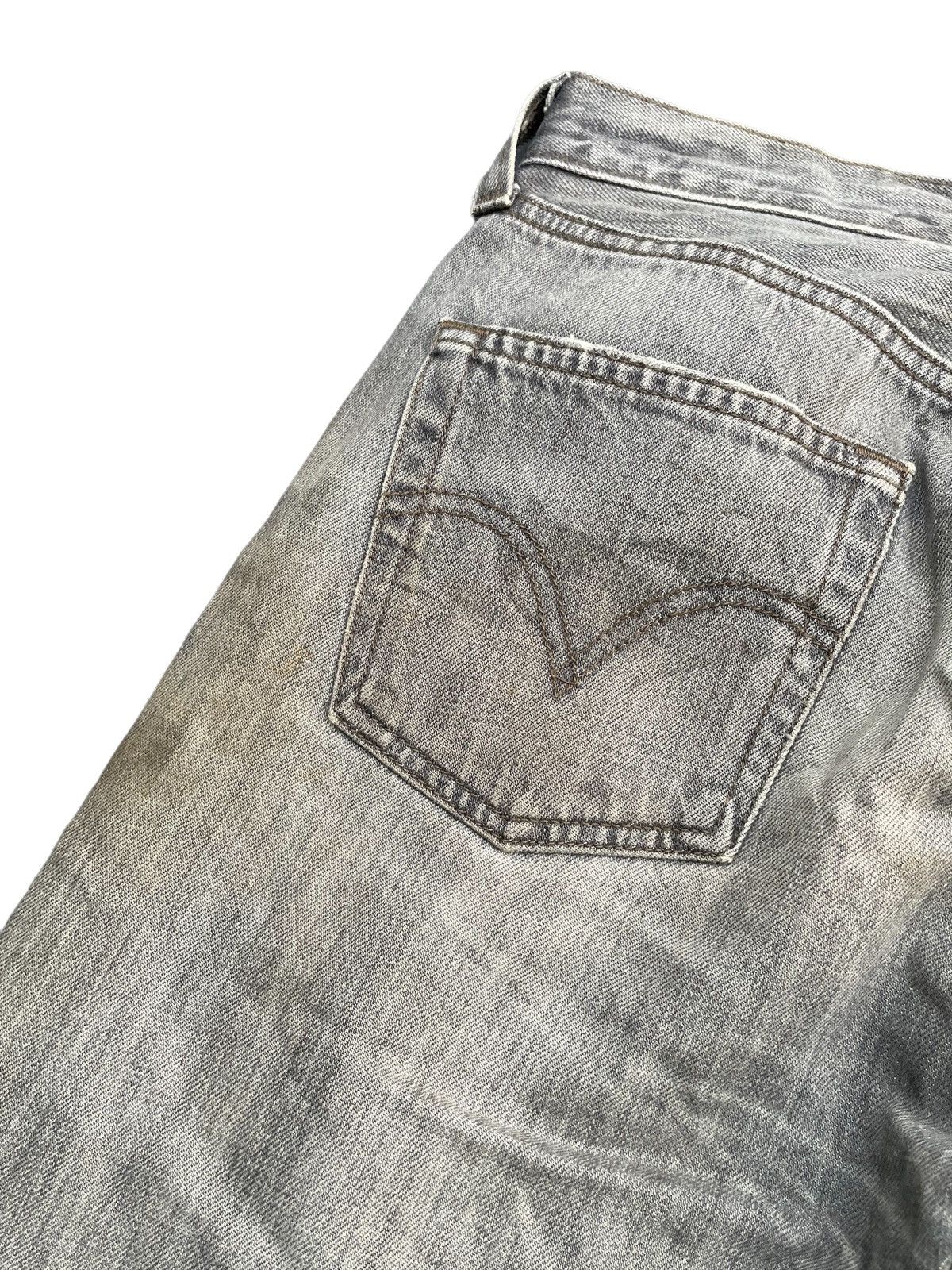 Levi's × Vintage Vintage Levis 501 e Distresed Rework Denim Size US 30 / EU 46 - 14 Thumbnail