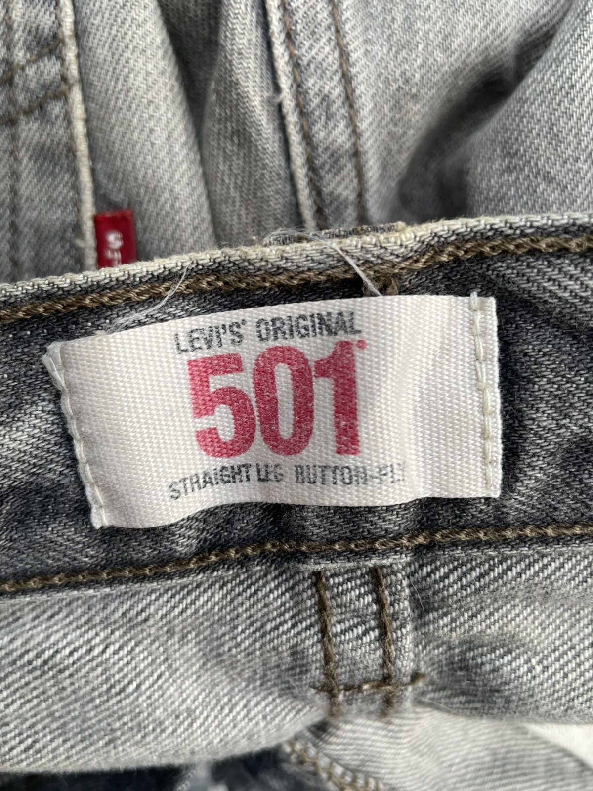 Levi's × Vintage Vintage Levis 501 e Distresed Rework Denim Size US 30 / EU 46 - 20 Thumbnail