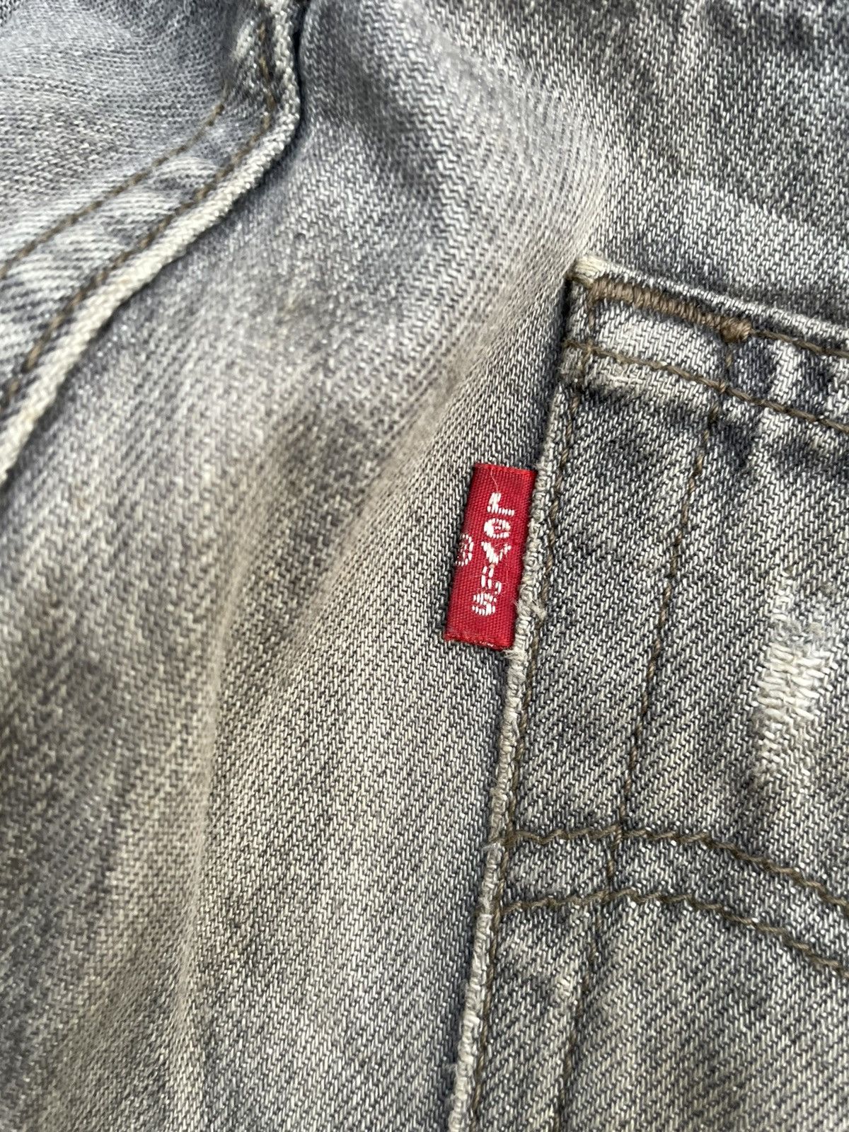 Levi's × Vintage Vintage Levis 501 e Distresed Rework Denim Size US 30 / EU 46 - 16 Thumbnail