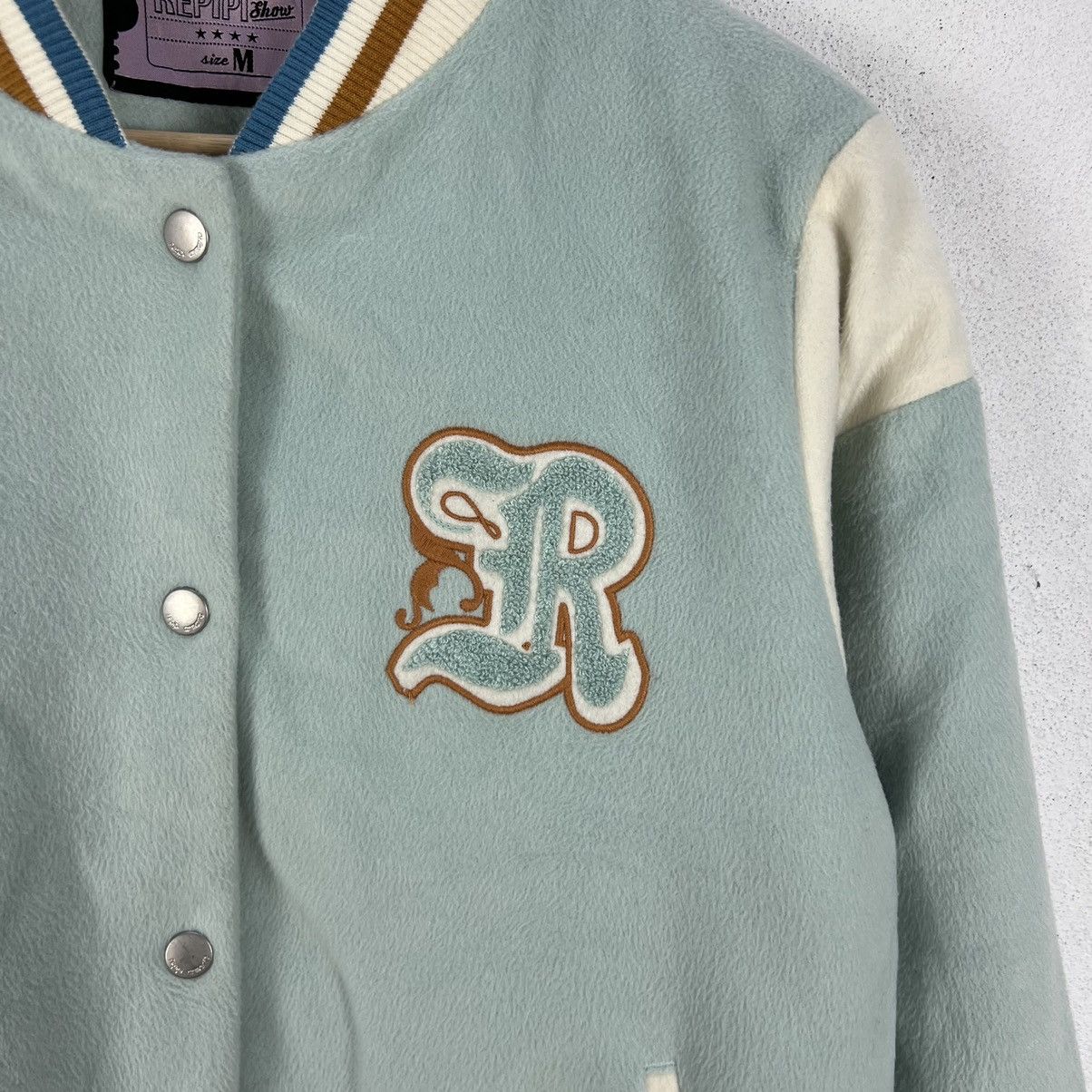 Japanese Brand VINTAGE VARSITY JACKET REPIPI BIG LOGO Size US M / EU 48-50 / 2 - 3 Thumbnail