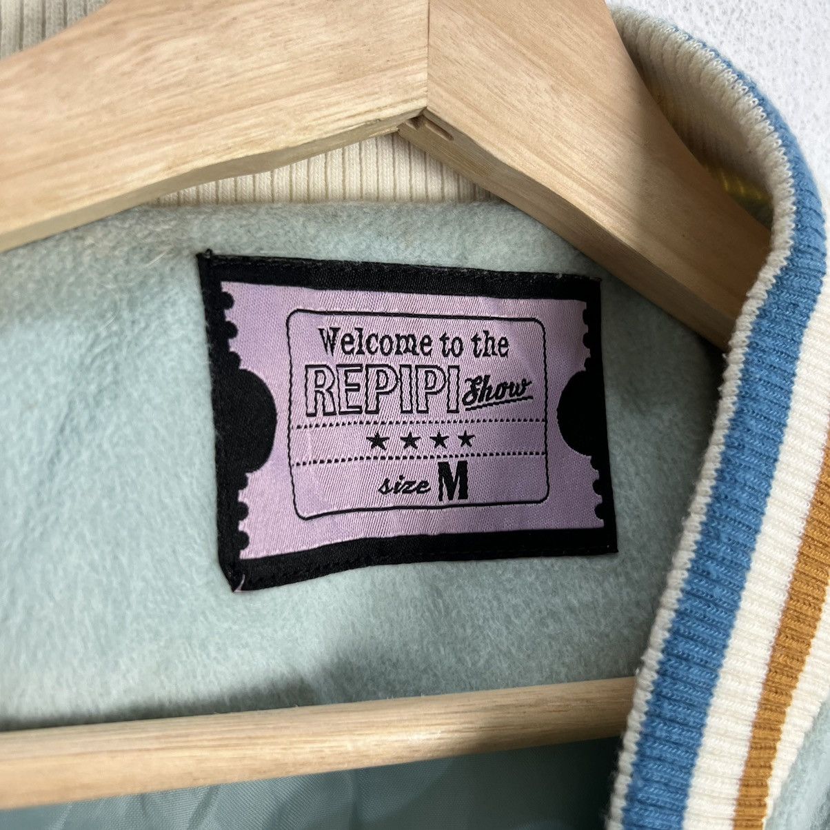Japanese Brand VINTAGE VARSITY JACKET REPIPI BIG LOGO Size US M / EU 48-50 / 2 - 10 Thumbnail
