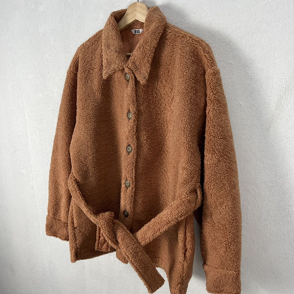 Japanese Brand VINTAGE FLEECE JACKET UNIQLO UNDERCOVER Size US L / EU 52-54 / 3 - 3 Thumbnail