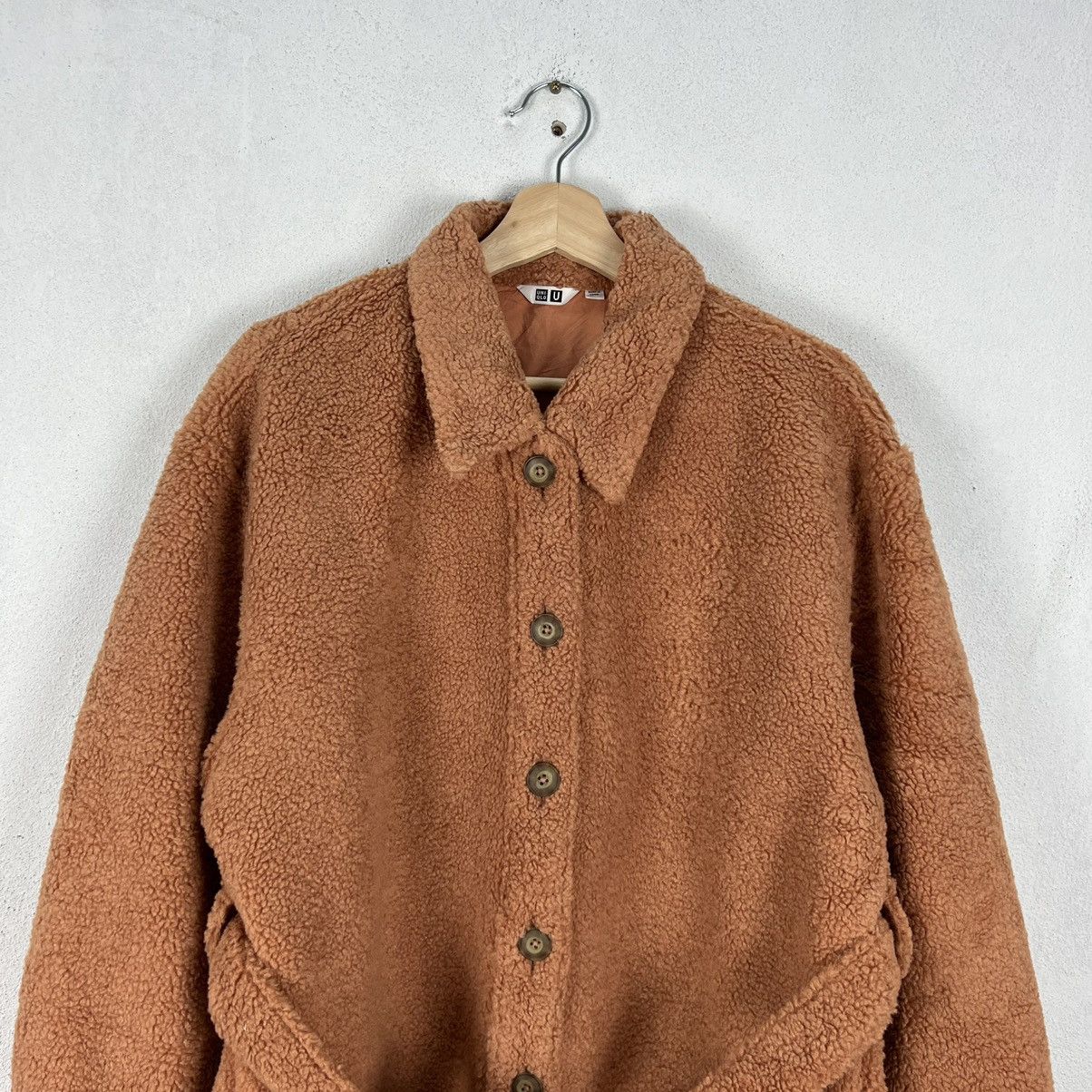 Japanese Brand VINTAGE FLEECE JACKET UNIQLO UNDERCOVER Size US L / EU 52-54 / 3 - 2 Thumbnail