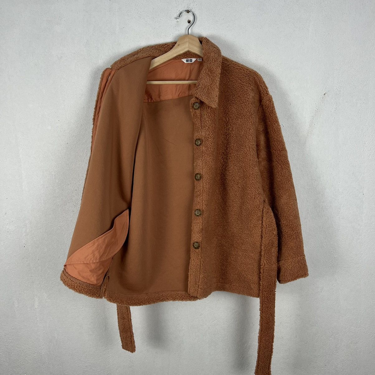 Japanese Brand VINTAGE FLEECE JACKET UNIQLO UNDERCOVER Size US L / EU 52-54 / 3 - 10 Thumbnail