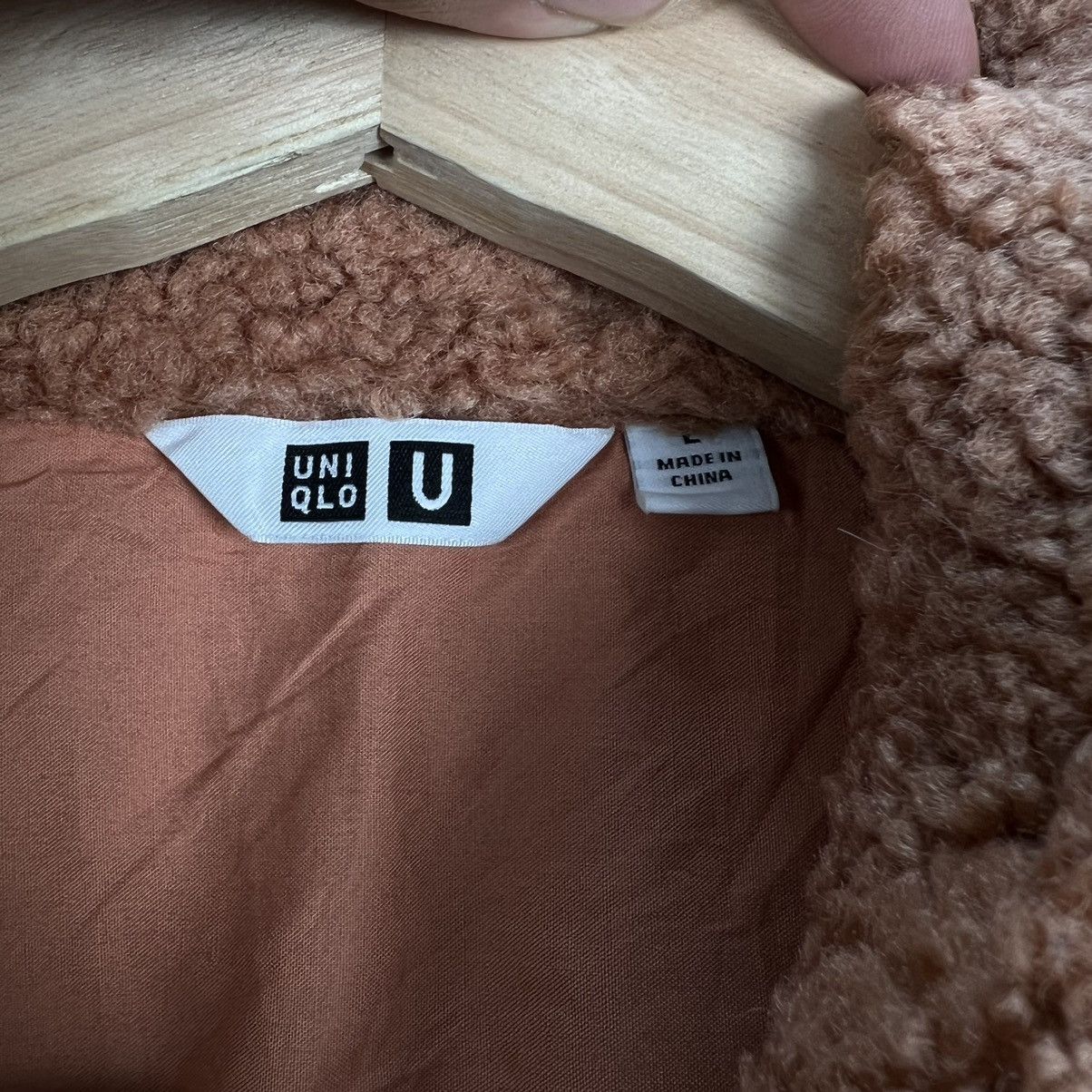 Japanese Brand VINTAGE FLEECE JACKET UNIQLO UNDERCOVER Size US L / EU 52-54 / 3 - 11 Thumbnail