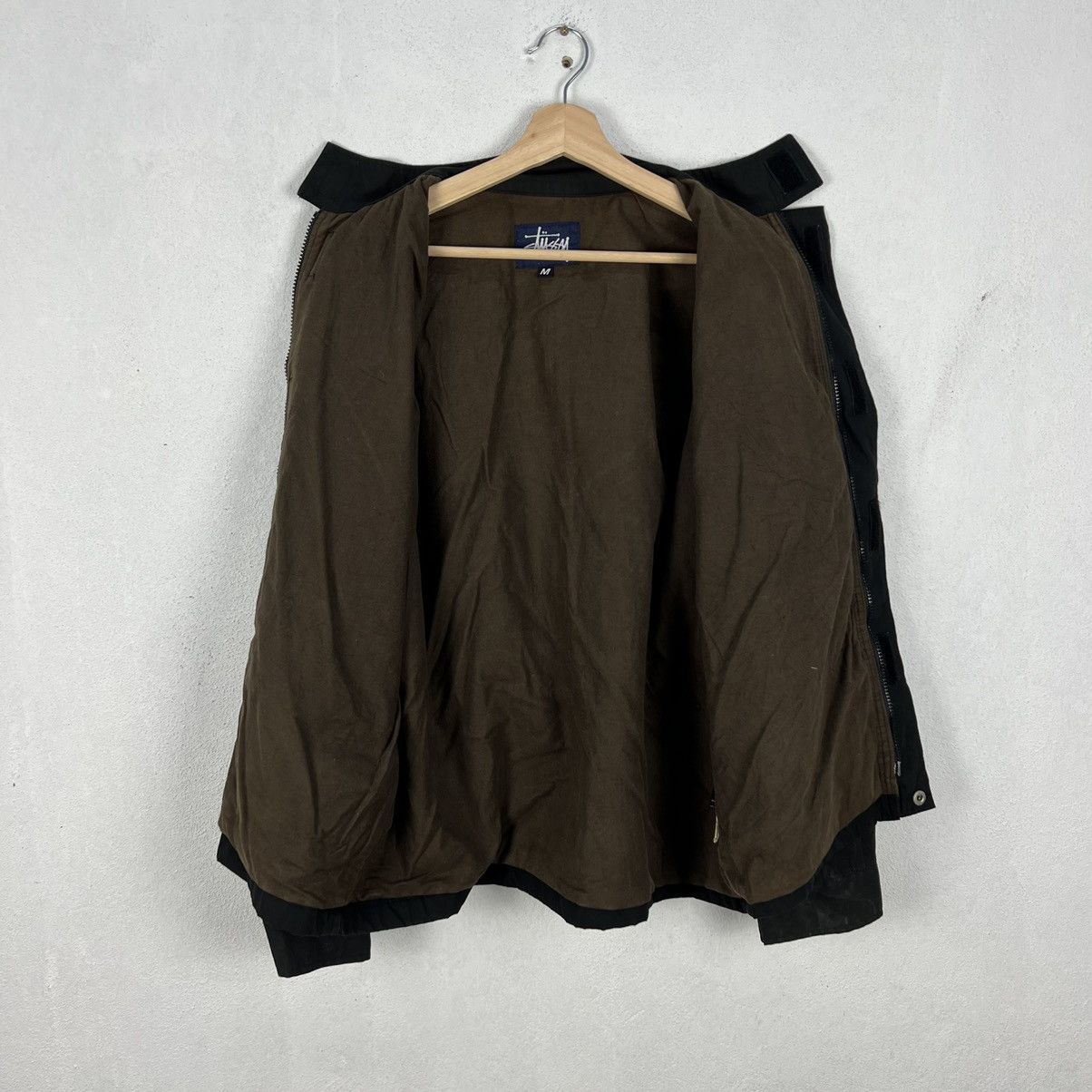 Stussy RARE DESIGN HIKORY CHORE JACKET STUSSY MADE IN USA Size US M / EU 48-50 / 2 - 9 Thumbnail