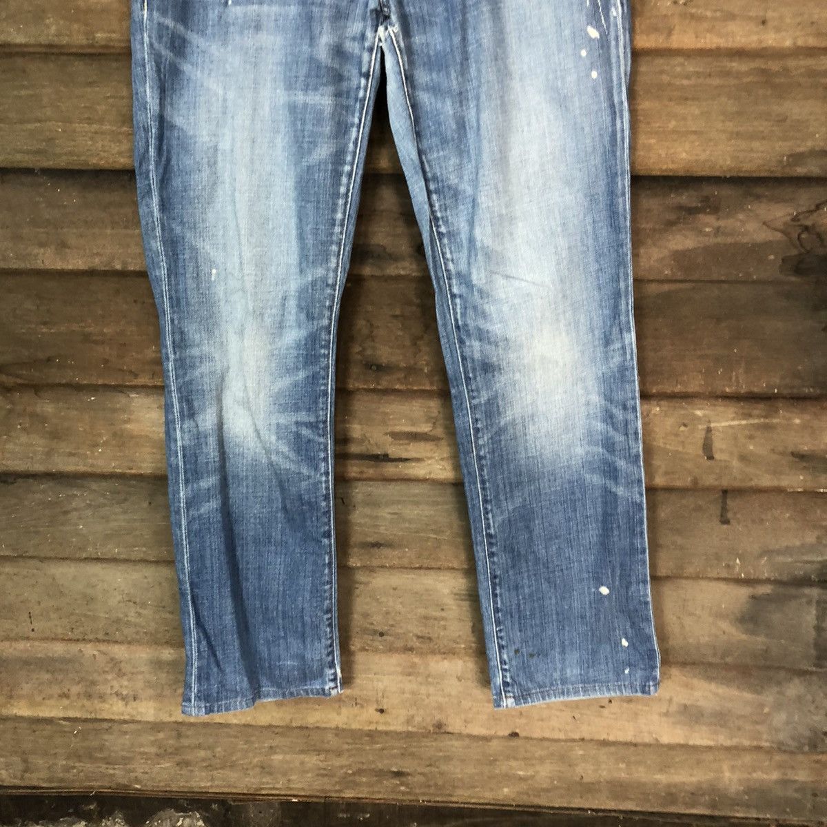 Gap Gap 1969 blue Distressed Denim Pants #5740 Size US 32 / EU 48 - 3 Thumbnail