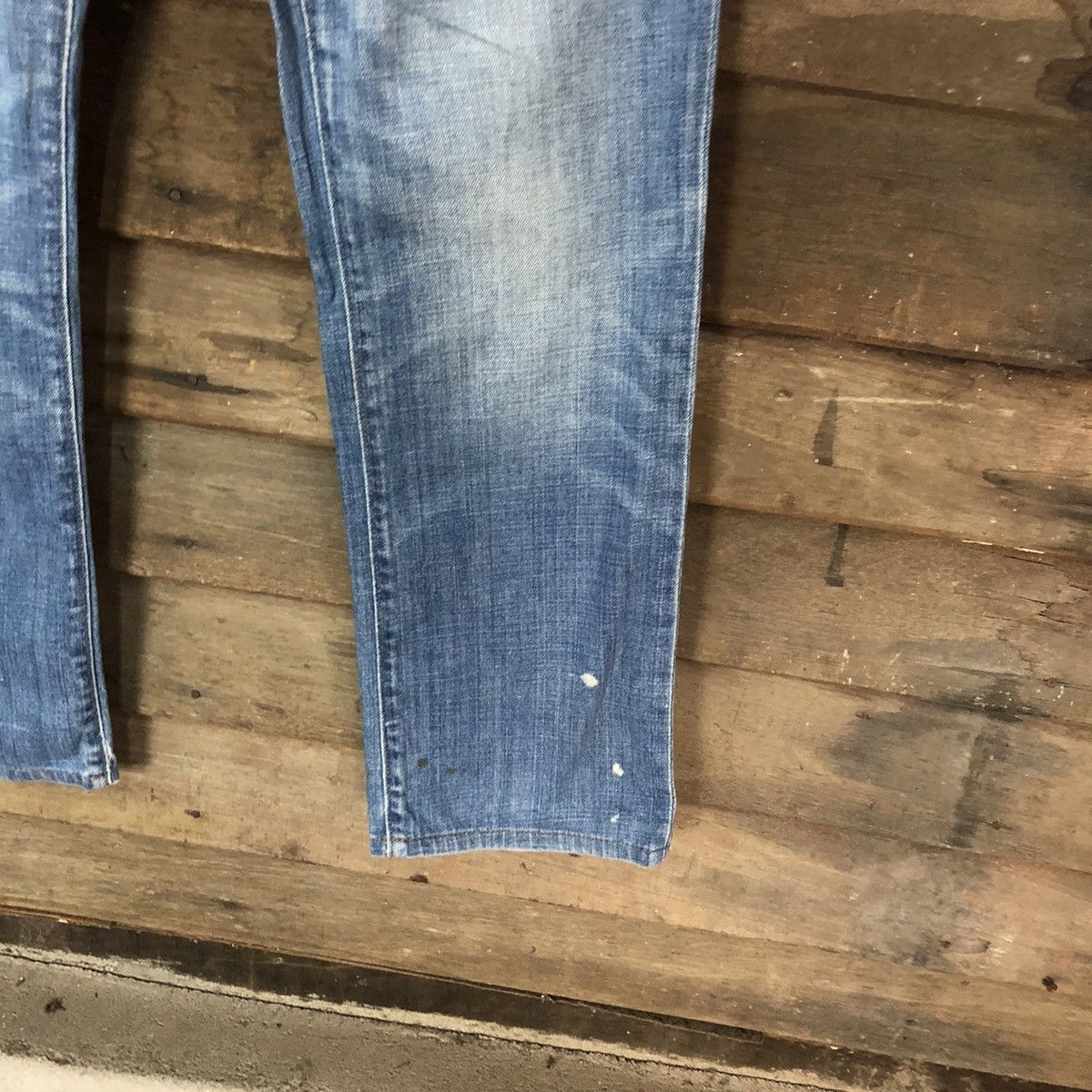 Gap Gap 1969 blue Distressed Denim Pants #5740 Size US 32 / EU 48 - 7 Thumbnail