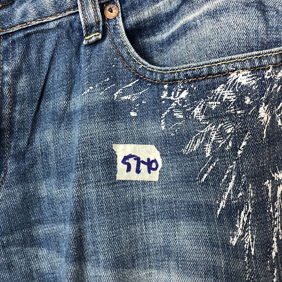 Gap Gap 1969 blue Distressed Denim Pants #5740 Size US 32 / EU 48 - 9 Thumbnail